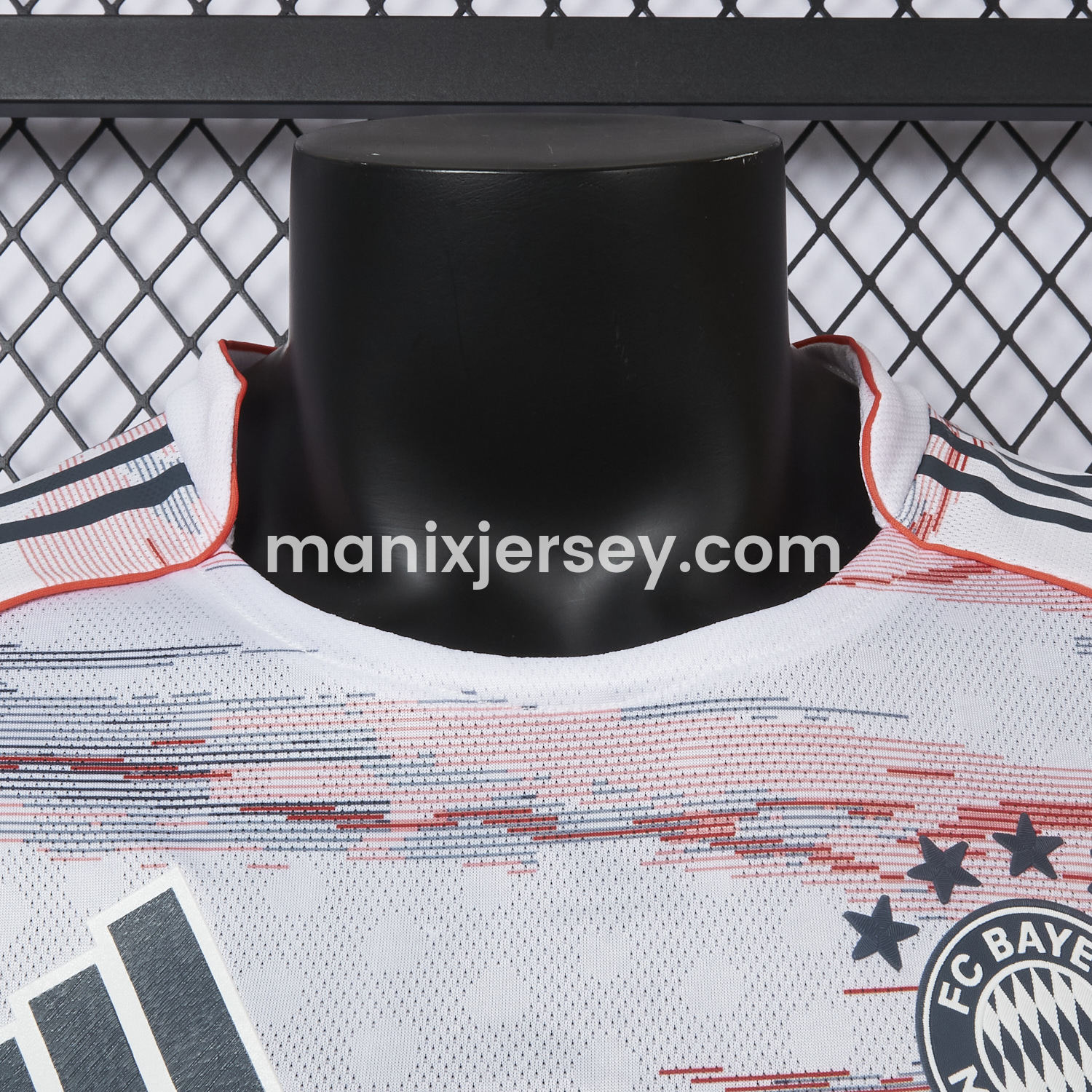 ManixJersey.com | 【MÜLLER 25 Pattern】Bayern Munich 25-26 Away Jersey - Player Version -Customize Name, Number and Patch | Worldwide Shipping