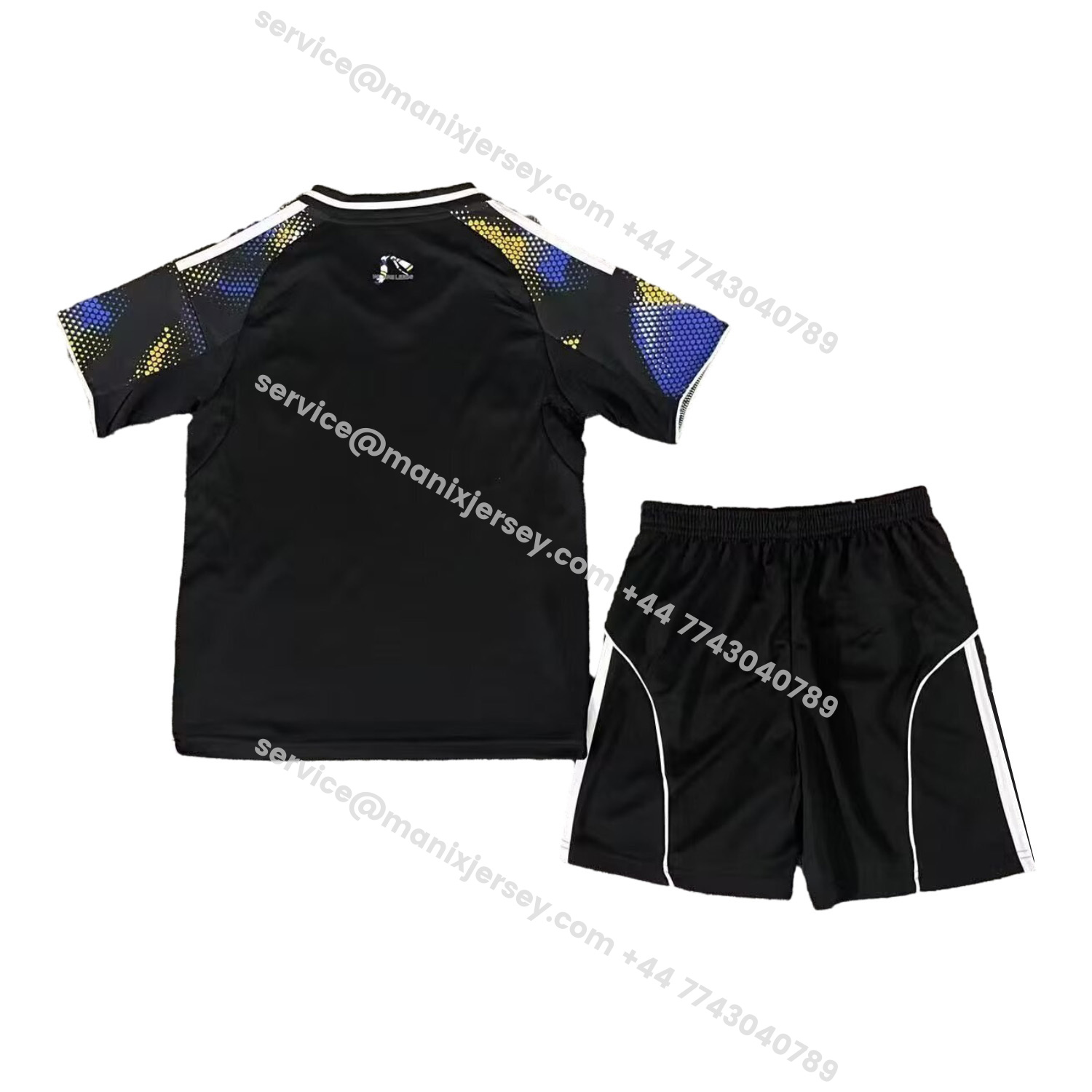 ManixJersey.com | Leeds United 25-26 Third Unsponsored Kids Kit -Customize Name, Number and Patch | Worldwide Shipping