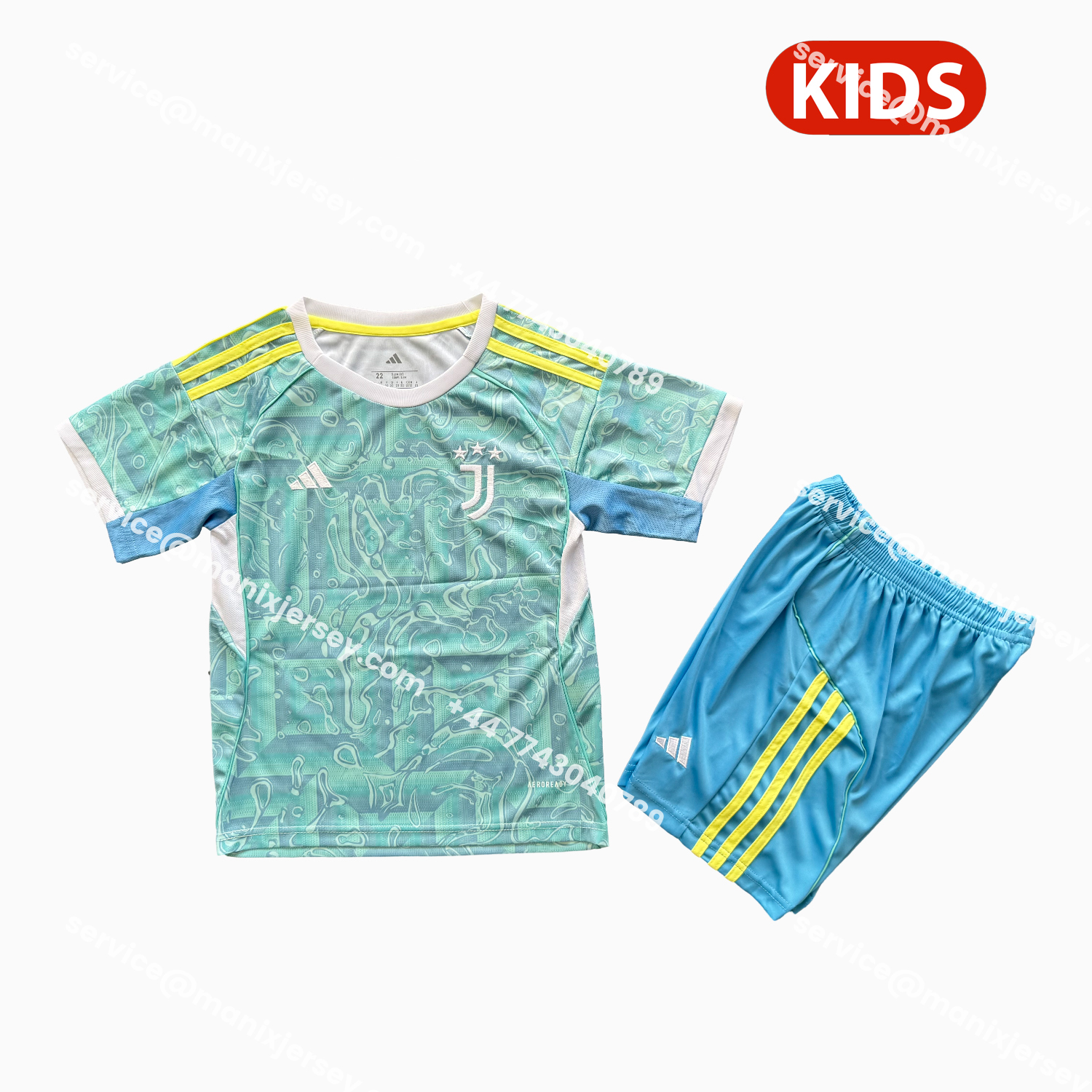ManixJersey.com | Juventus 25-26 Away Unsponsored Kids Kit -Customize Name, Number and Patch | Worldwide Shipping