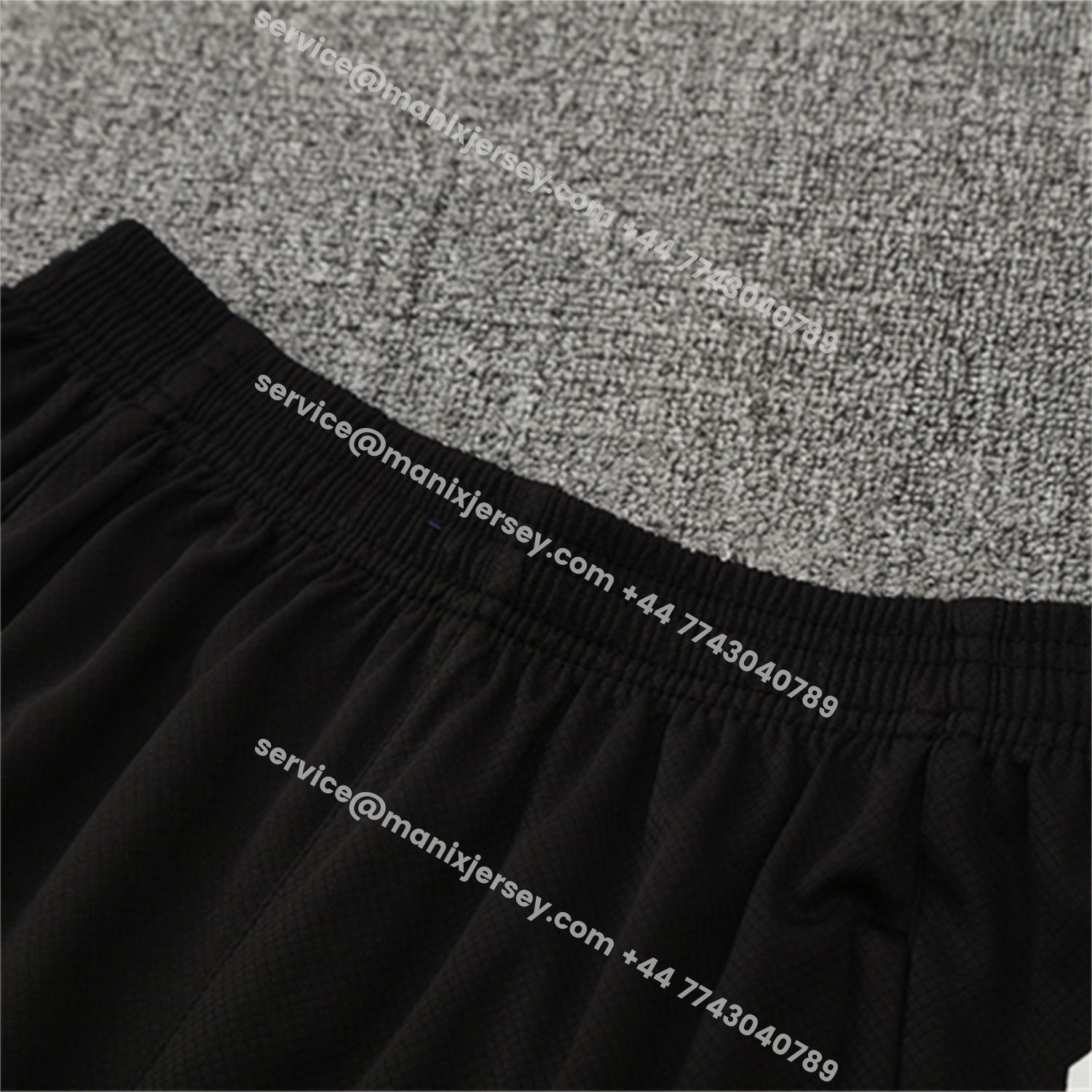 ManixJersey.com | Manchester United 25-26 Kids Short-Sleeve Training Set - White Purple Top & Black Shorts -Customize Name, Number and Patch | Worldwide Shipping