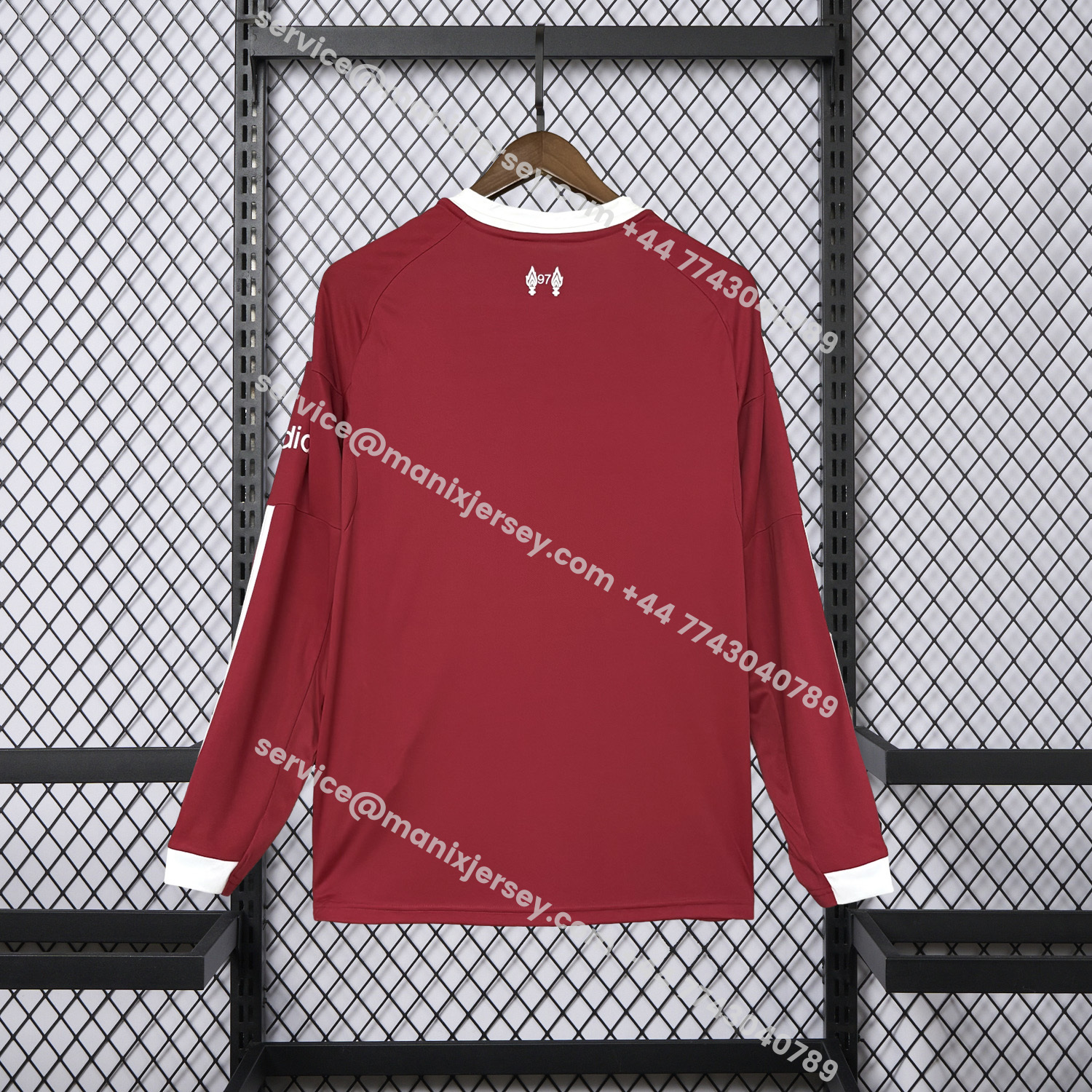 ManixJersey.com | Liver.pool 25-26 Home Long Sleeves Jersey - Fans Version -Customize Name, Number and Patch | Worldwide Shipping