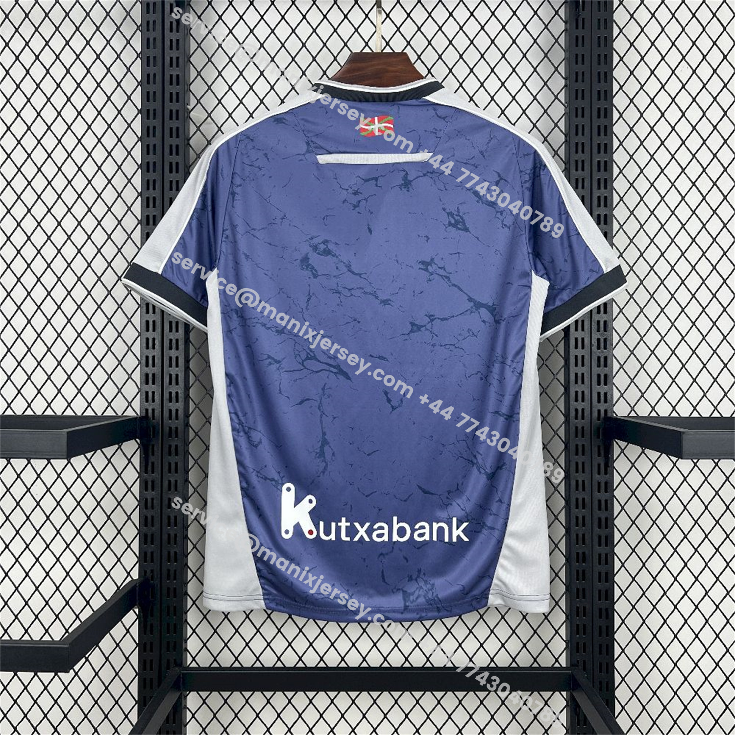 ManixJersey.com | Real Sociedad 25-26 Away Jersey - Fans Version -Customize Name, Number and Patch | Worldwide Shipping