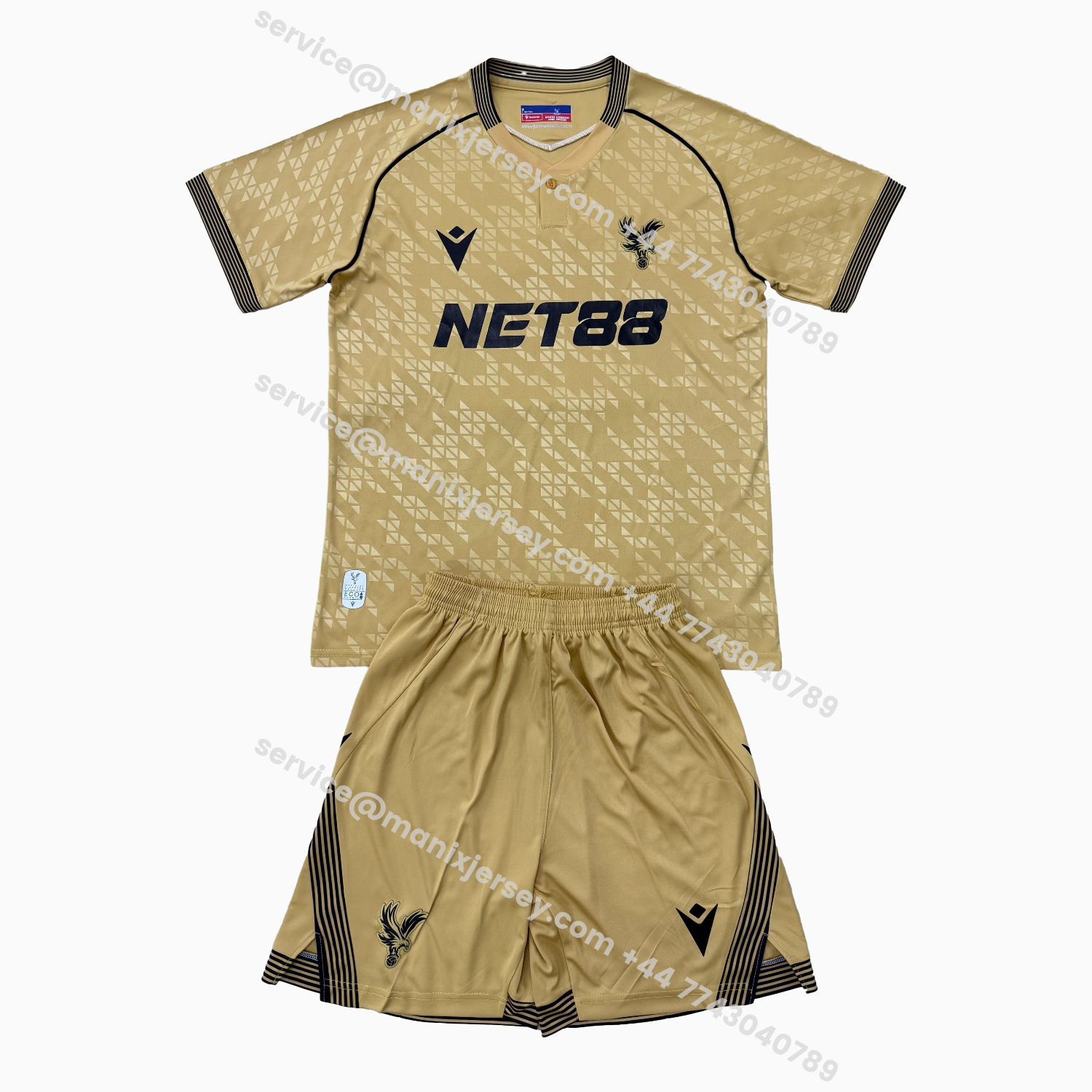 ManixJersey.com | Crystal Palace 25-26 Third Men's Adult Jersey Set - Fans Version -Customize Name, Number and Patch | Worldwide Shipping