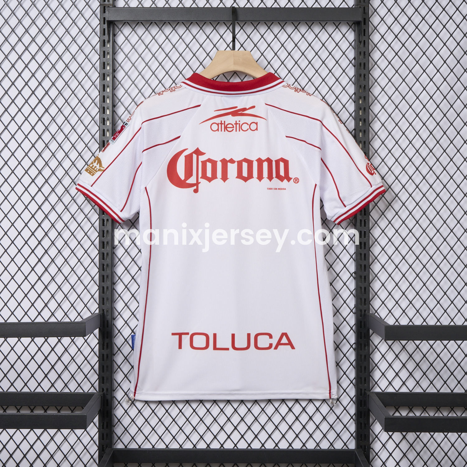 ManixJersey.com | Retro Toluca 1999-00 Away Jersey -Customize Name, Number and Patch | Worldwide Shipping