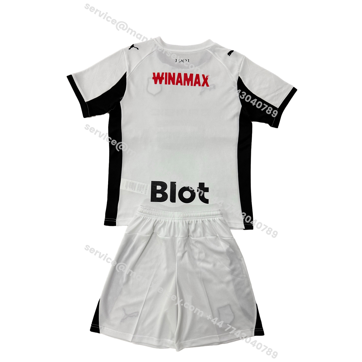 ManixJersey.com | Stade Rennais 25-26 Away Kids Kit -Customize Name, Number and Patch | Worldwide Shipping
