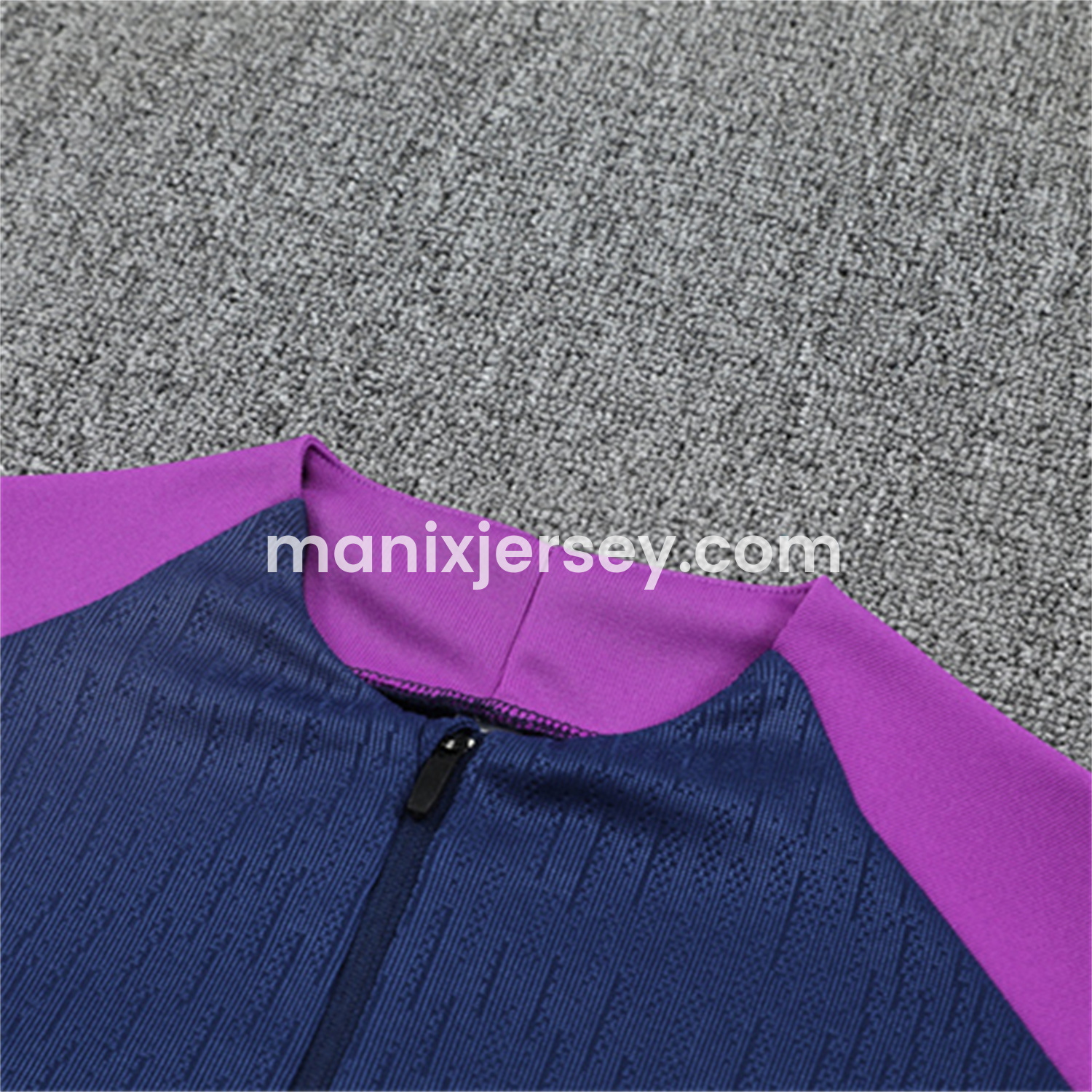 ManixJersey.com | Barcelona 25-26 Long Sleeves Training Set - Royal Blue top & Royal Blue Pants -Customize Name, Number and Patch | Worldwide Shipping