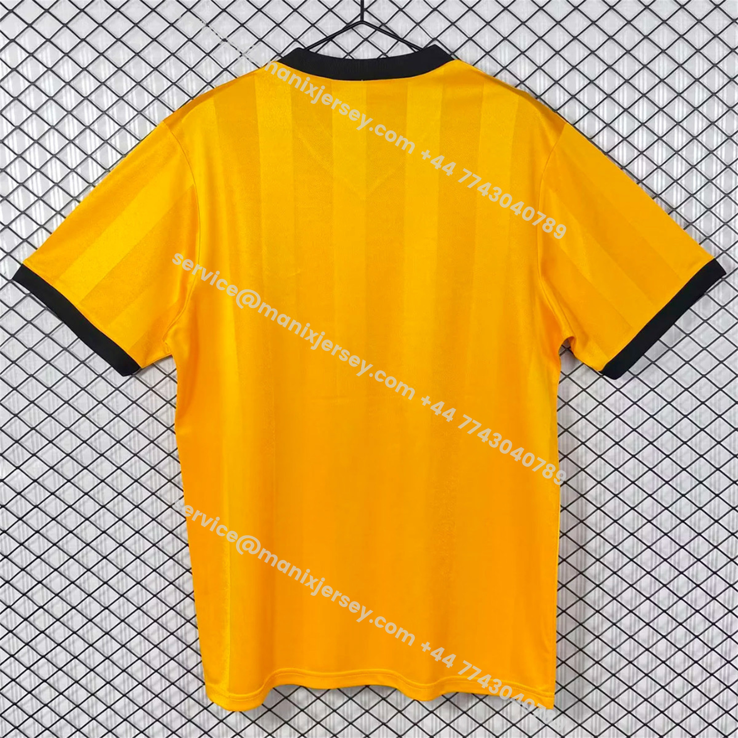 ManixJersey.com | Retro Wolverhampton Wanderers Wolves 1986-88 Home Jersey -Customize Name, Number and Patch | Worldwide Shipping