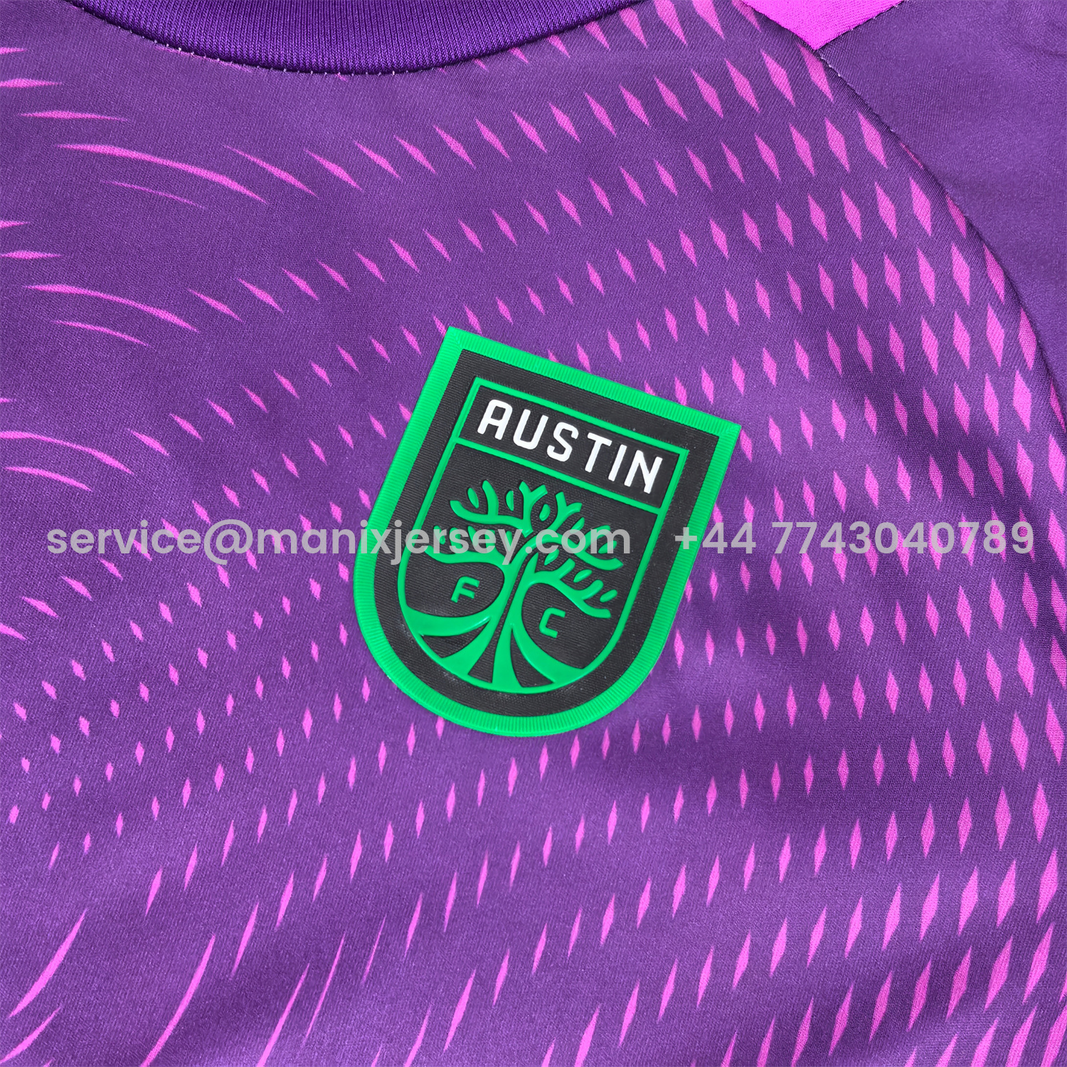 ManixJersey.com | Austin 25-26 Purple Goalkeeper Jersey - Fans Version -Customize Name, Number and Patch | Worldwide Shipping