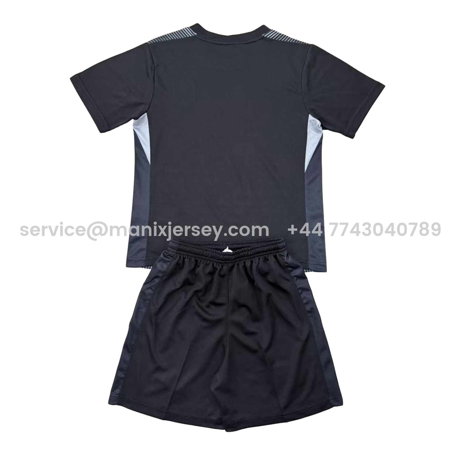 ManixJersey.com | Atletico Madrid 25-26 Black Goalkeeper Kids Kit -Customize Name, Number and Patch | Worldwide Shipping