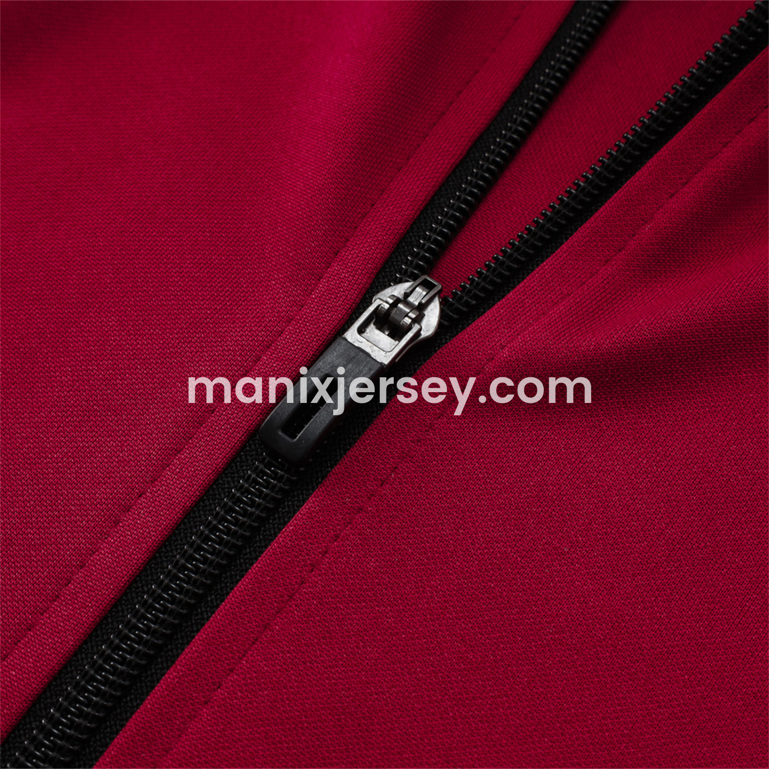 ManixJersey.com | Manchester United 24-25 Throwback Jacket Training Tracksuit - Date Red Jackets & Black Pants -Customize Name, Number and Patch | Worldwide Shipping