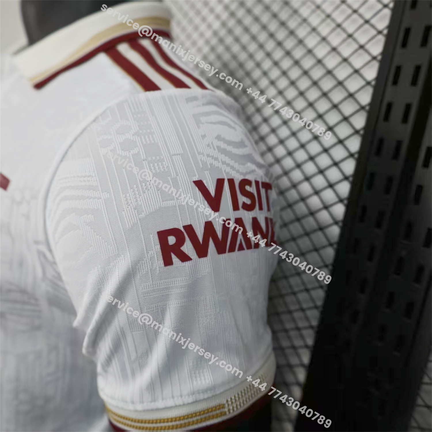 ManixJersey.com | Arsenal 25-26 Third White Jersey - Player Version -Customize Name, Number and Patch | Worldwide Shipping