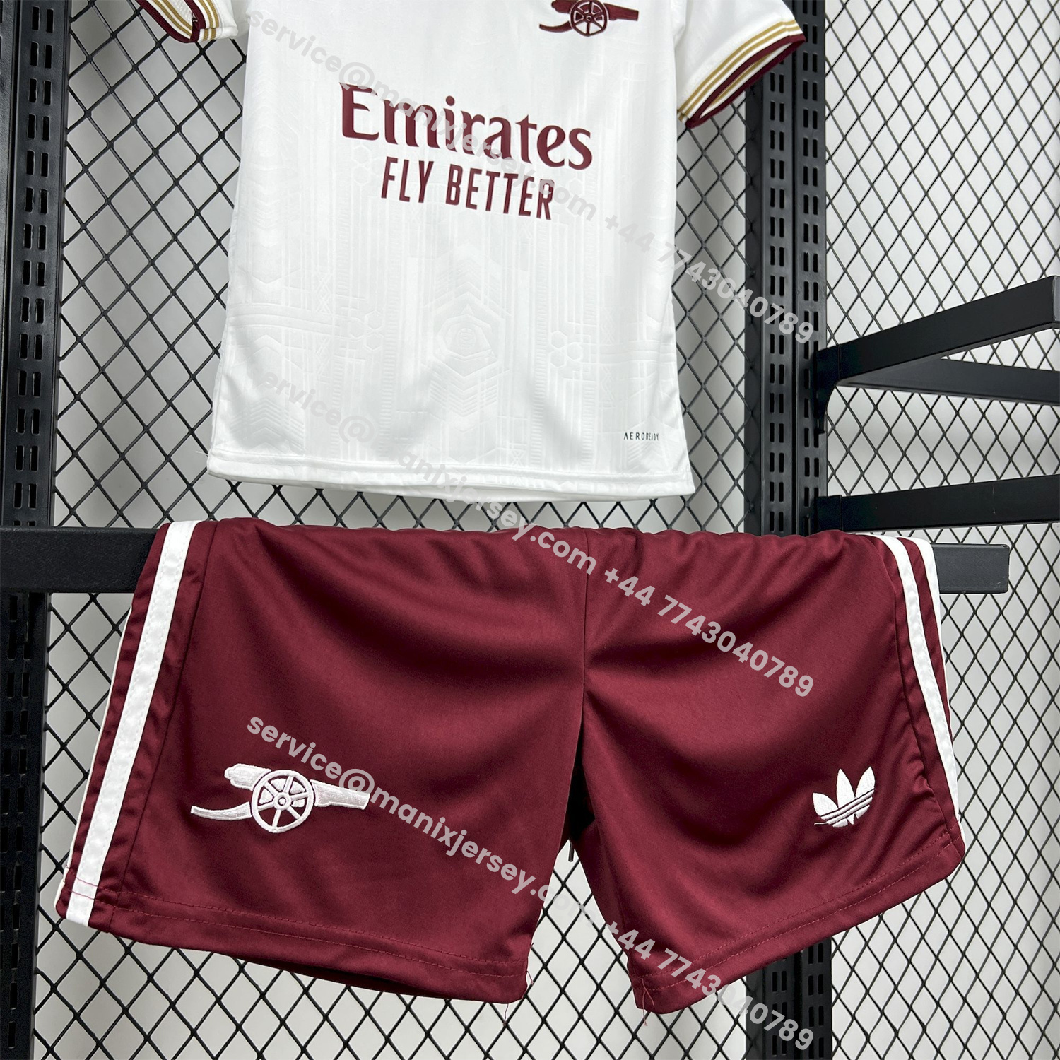 ManixJersey.com | Arsenal 25-26 Third Kids Kit -Customize Name, Number and Patch | Worldwide Shipping