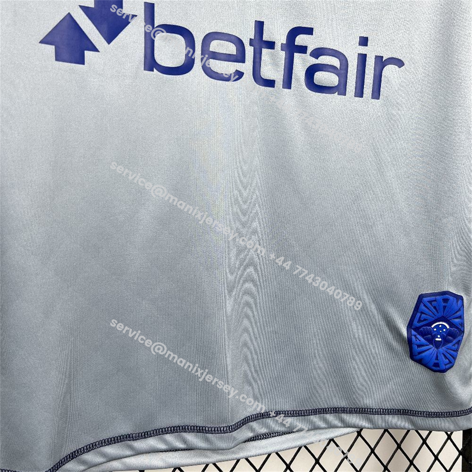 ManixJersey.com | Cruzeiro 25-26 Grey Goalkeeper Jersey - Fans Version -Customize Name, Number and Patch | Worldwide Shipping