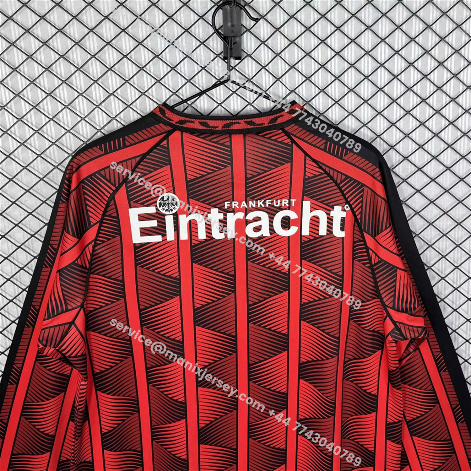 ManixJersey.com | Retro Frankfurt 1995-96 Home Long Sleeves Jersey -Customize Name, Number and Patch | Worldwide Shipping