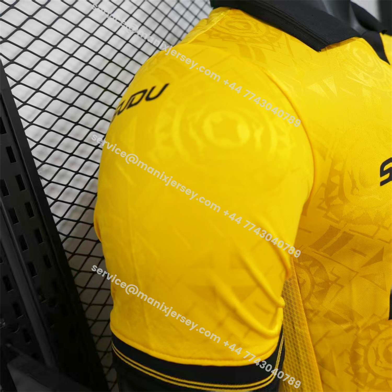 ManixJersey.com | Wolverhampton Wanderers Wolves 25-26 Home Jersey - Player Version -Customize Name, Number and Patch | Worldwide Shipping