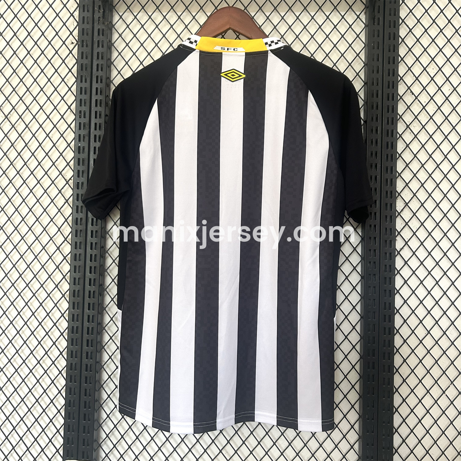 ManixJersey.com | Santos 25-26 Away Unsponsored Jersey - Fans Version -Customize Name, Number and Patch | Worldwide Shipping