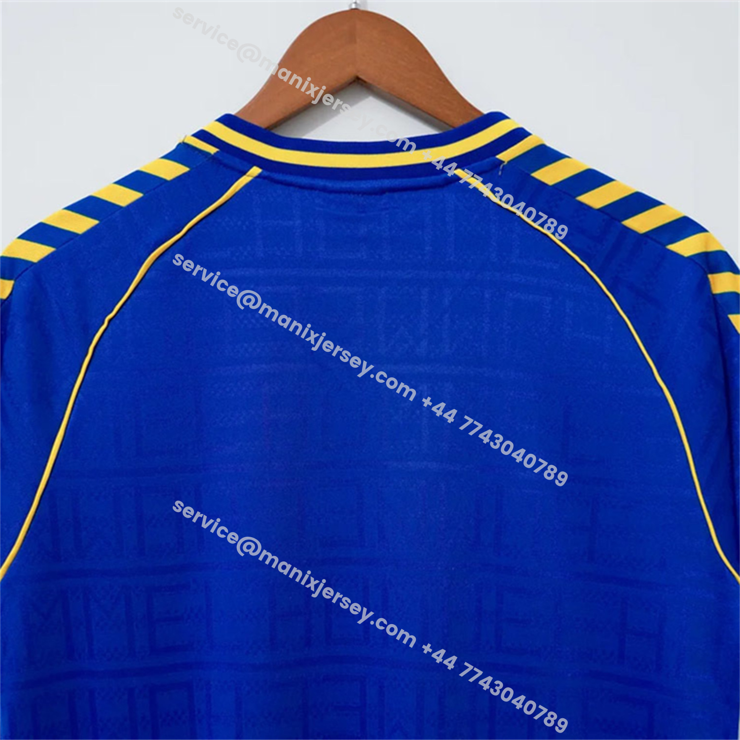 ManixJersey.com | Retro Wimbledon 1988-89 Home Blue Jersey -Customize Name, Number and Patch | Worldwide Shipping