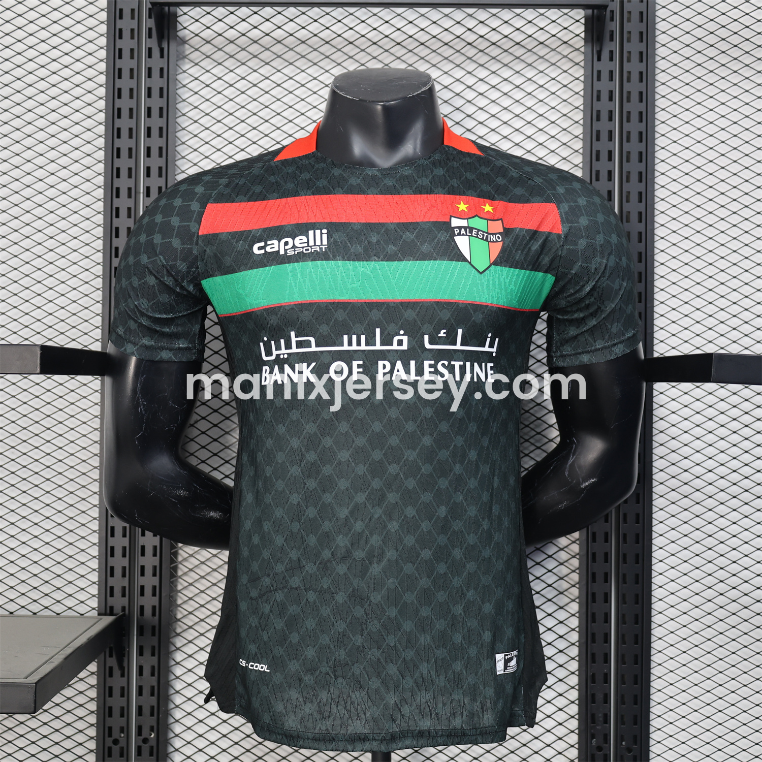 ManixJersey.com | Club Deportivo Palestino 25-26 Away Jersey - Player Version -Customize Name, Number and Patch | Worldwide Shipping
