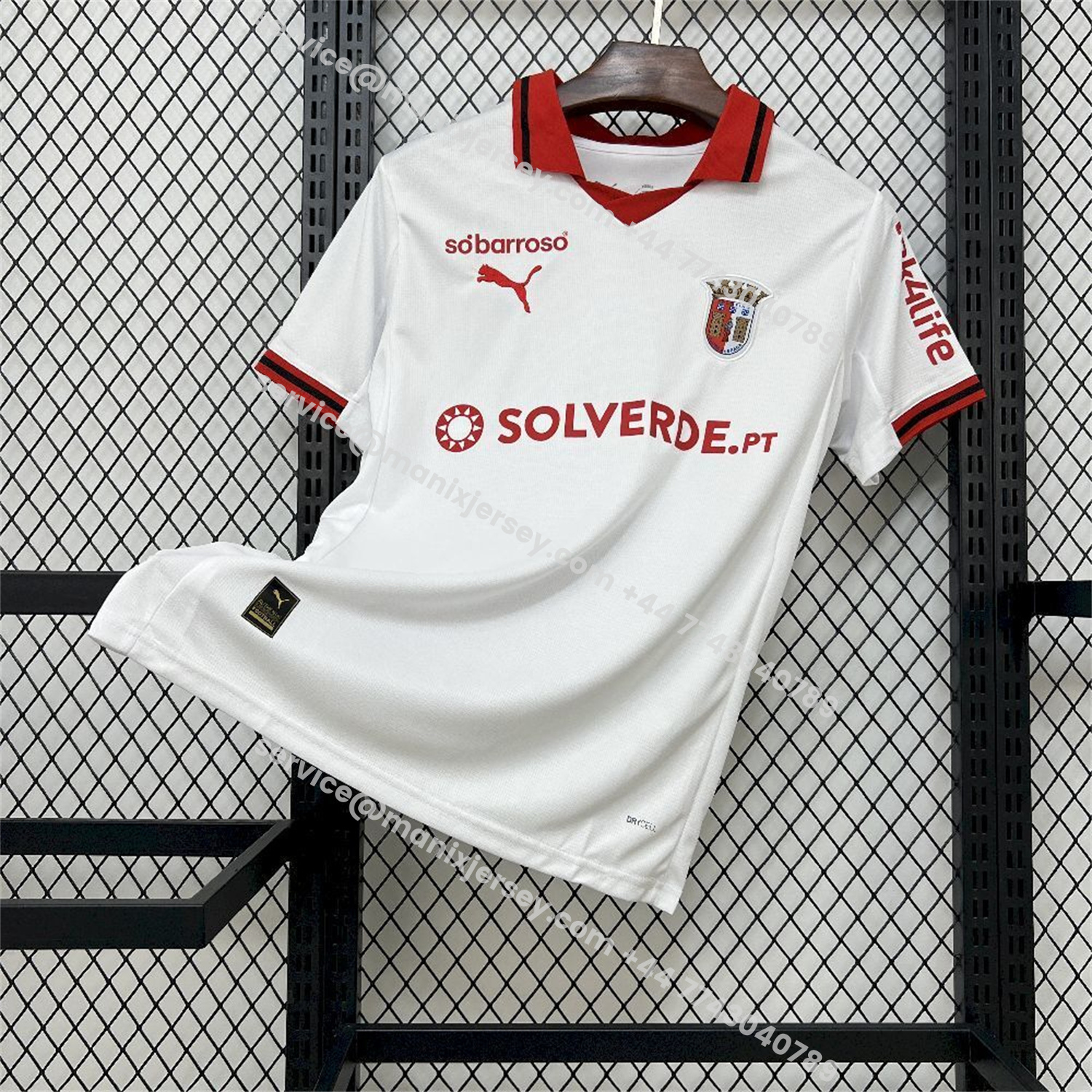 ManixJersey.com | Braga 25-26 Away Jersey - Fans Version -Customize Name, Number and Patch | Worldwide Shipping