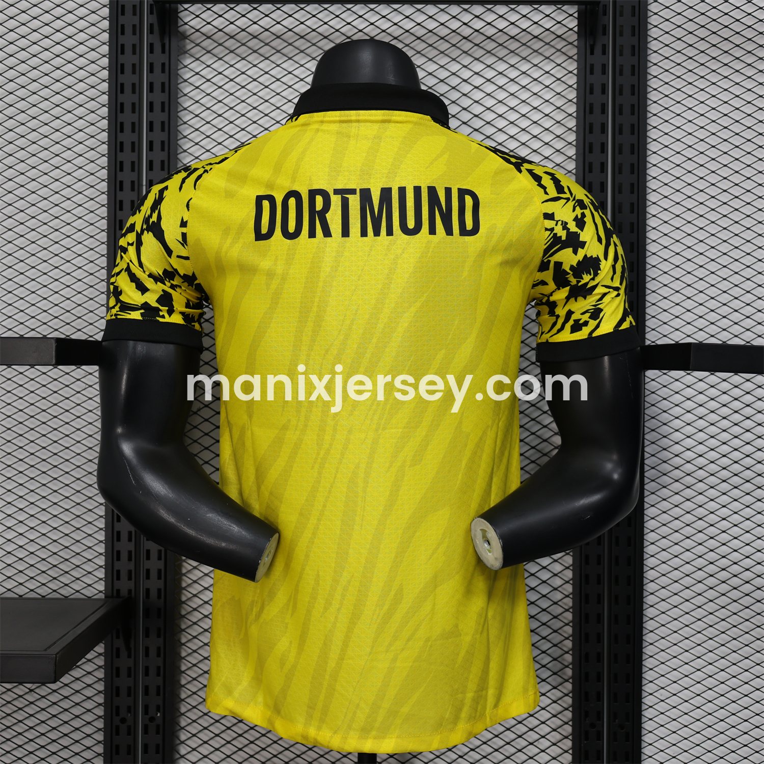 ManixJersey.com | Dortmund 25-26 Yellow POLO Special Edition Jersey - Player Version -Customize Name, Number and Patch | Worldwide Shipping