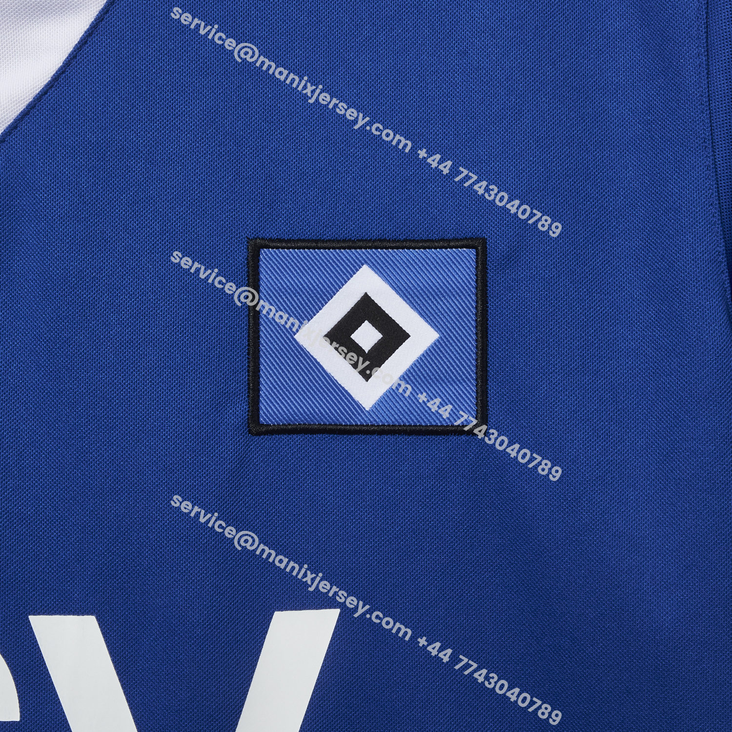 ManixJersey.com | Retro Hamburger SV 1979 Away Blue Jersey -Customize Name, Number and Patch | Worldwide Shipping