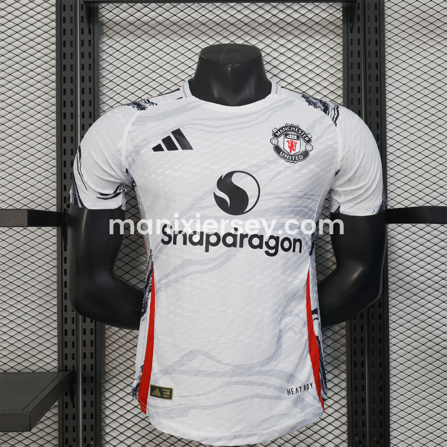 ManixJersey.com | Manchester United 25-26 White Special Edition Jersey - Player Version -Customize Name, Number and Patch | Worldwide Shipping