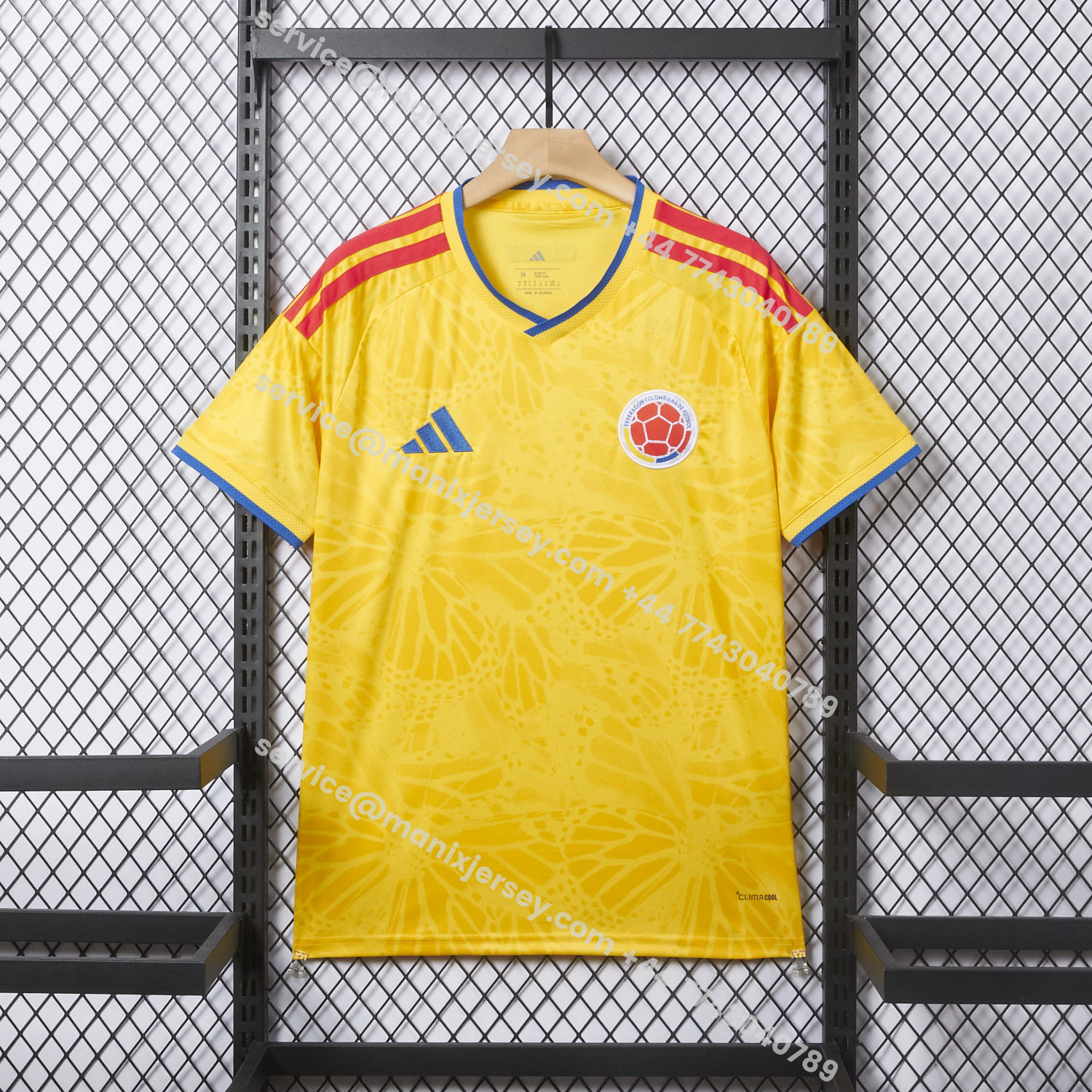ManixJersey.com | Colombia 2026 Home Jersey (Leaked Version) - Fans Version -Customize Name, Number and Patch | Worldwide Shipping
