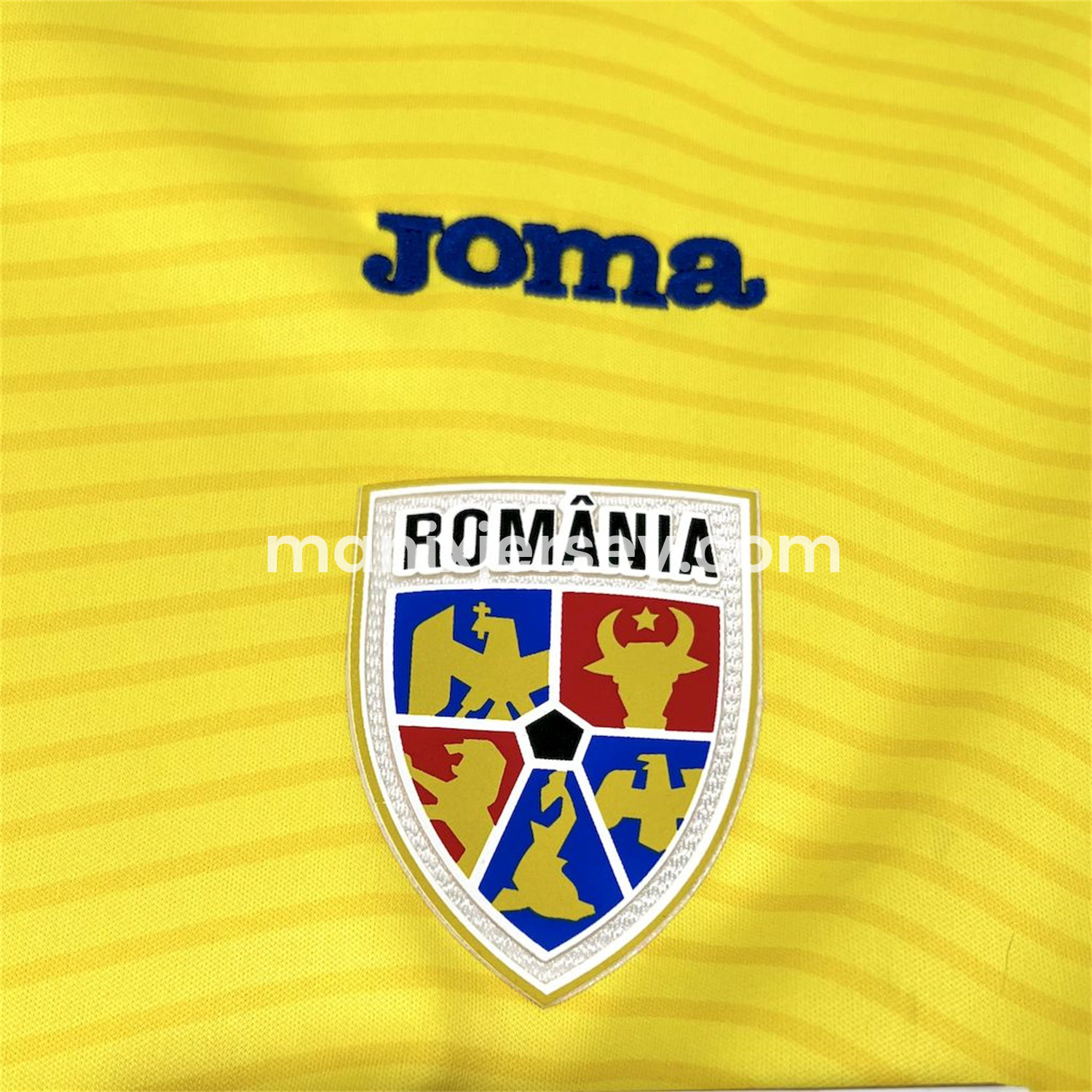 ManixJersey.com | Romania 2025-26 Home Jersey - Fans Version -Customize Name, Number and Patch | Worldwide Shipping