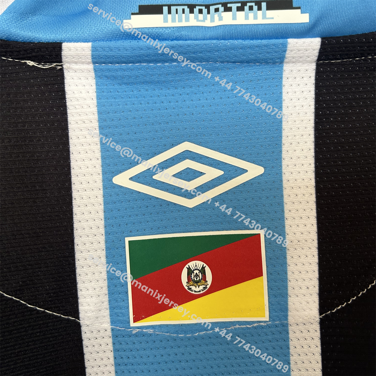 ManixJersey.com | Gremio 25-26 Home Jersey With Sponsors - Fans Version -Customize Name, Number and Patch | Worldwide Shipping