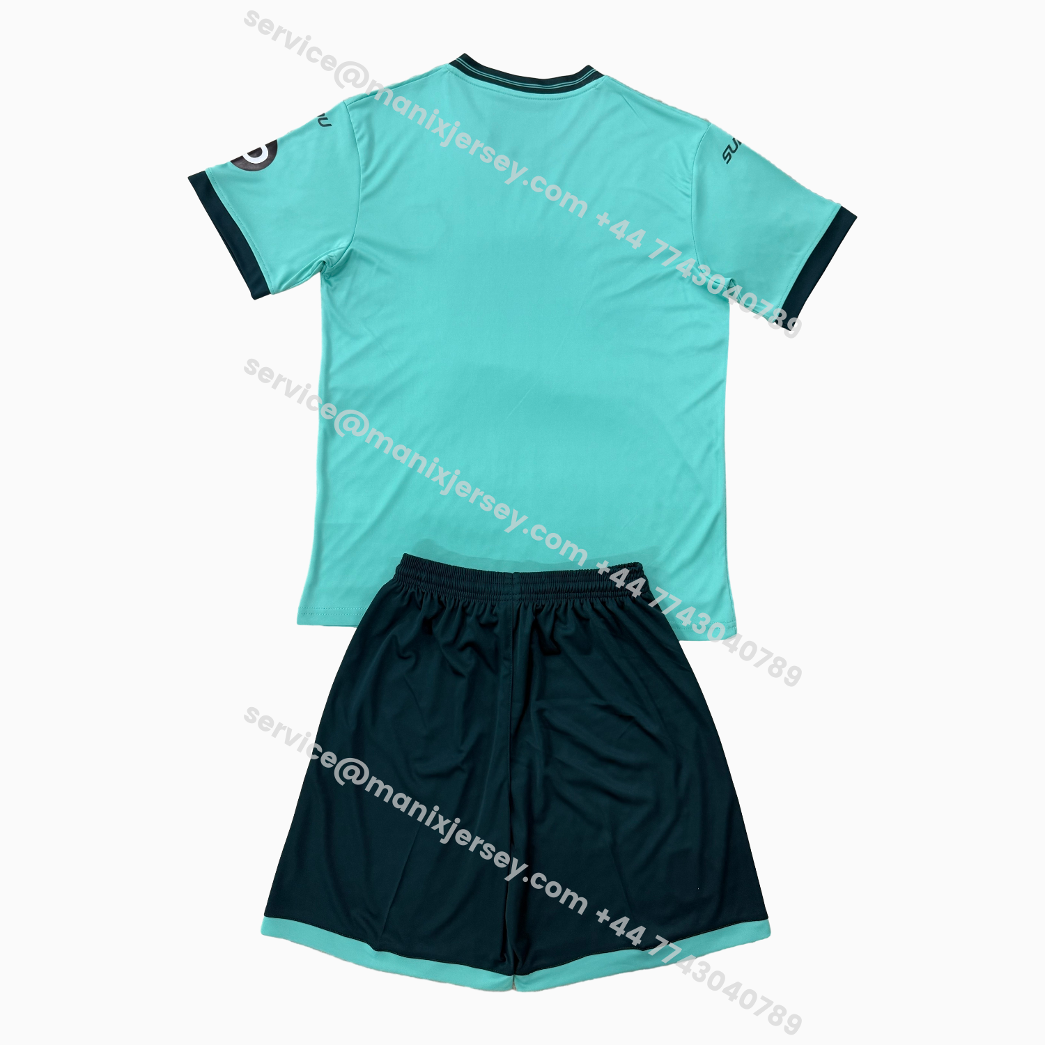 ManixJersey.com | Wolverhampton Wanderers Wolves 25-26 Away Kids Kit -Customize Name, Number and Patch | Worldwide Shipping