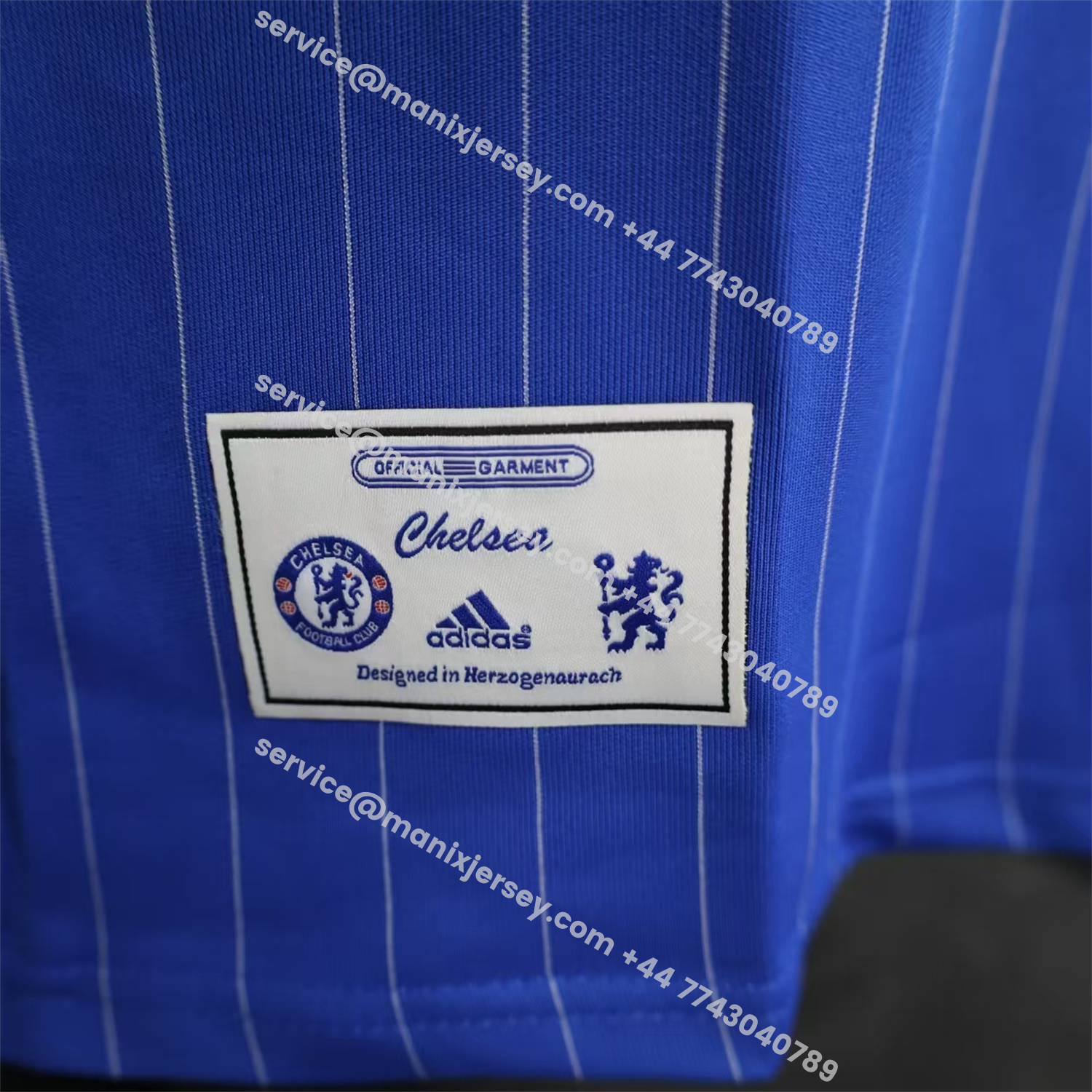 ManixJersey.com | C.H.E.L.S.E.A 25-26 Icon Range Travel Special Edition Blue Jersey - Player Version -Customize Name, Number and Patch | Worldwide Shipping