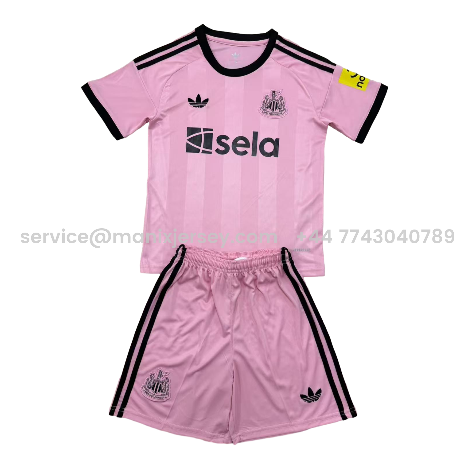 ManixJersey.com | Newcastle United 25-26 Pink Goalkeeper Men's Adult Jersey Set - Fans Version -Customize Name, Number and Patch | Worldwide Shipping