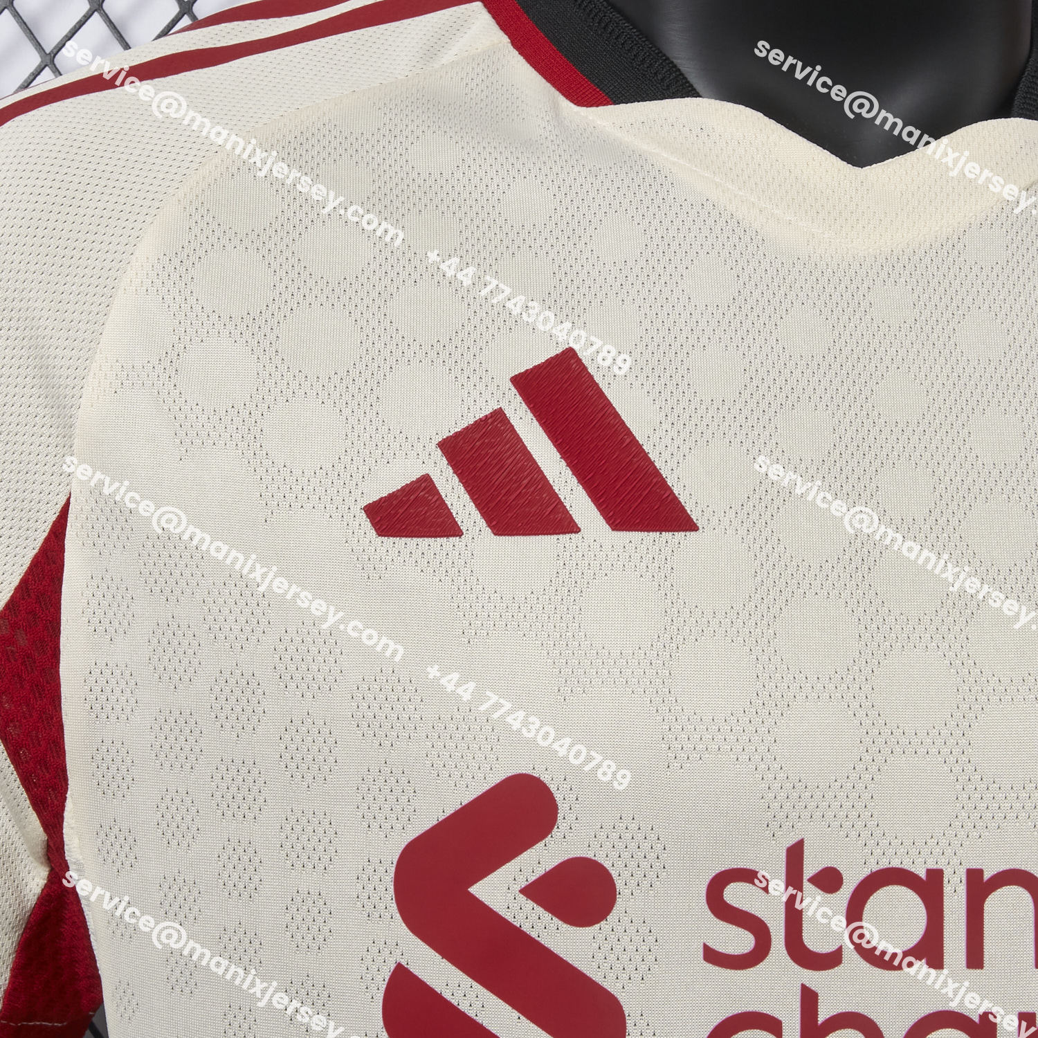 ManixJersey.com | Liver.pool 25-26 Away Beige Jersey - Player Version -Customize Name, Number and Patch | Worldwide Shipping