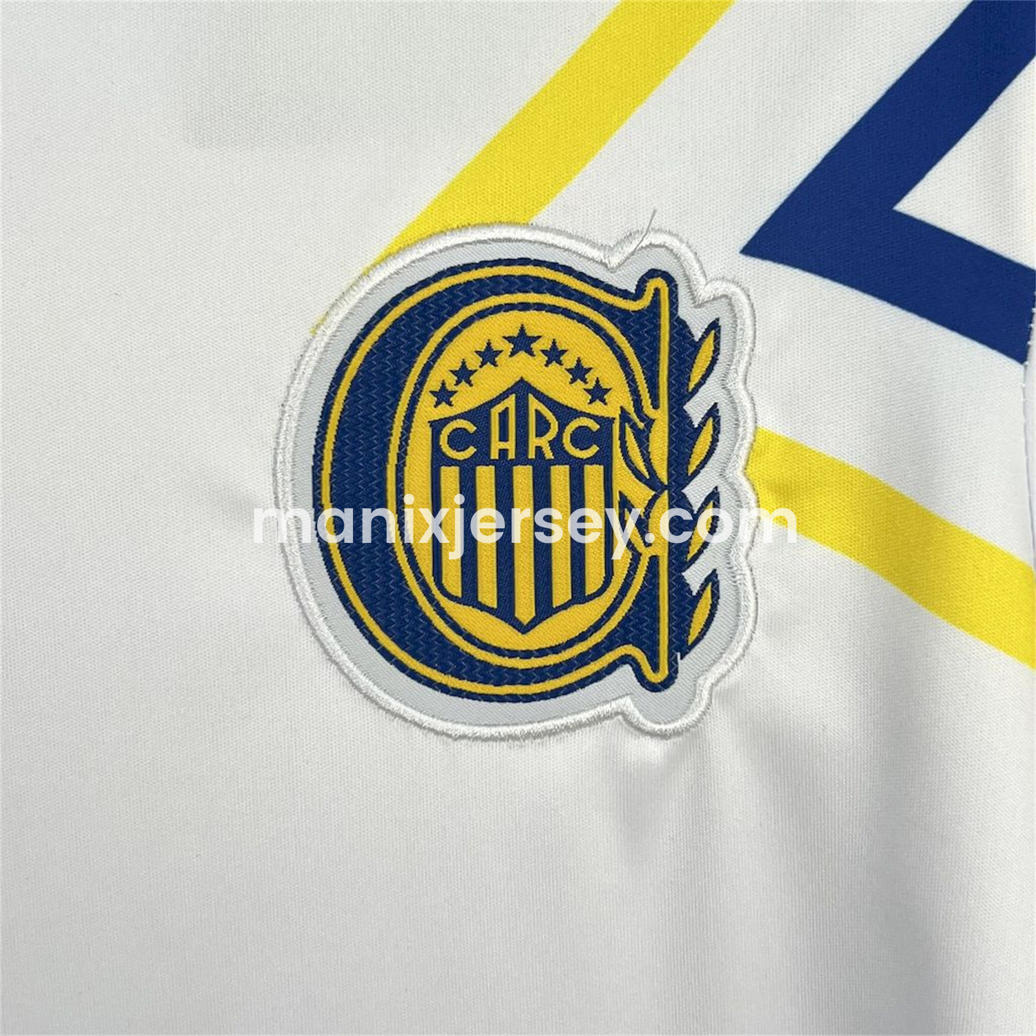ManixJersey.com | Rosario Central 25-26 Away Unsponsored Jersey - Fans Version -Customize Name, Number and Patch | Worldwide Shipping