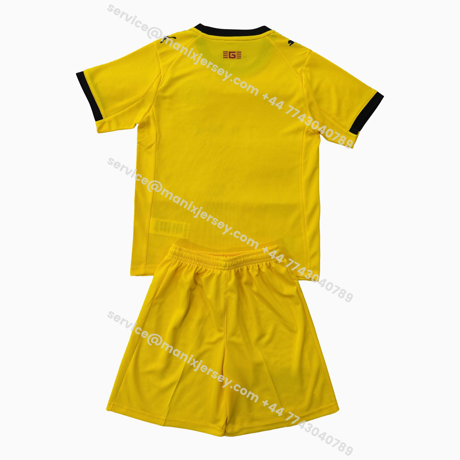 ManixJersey.com | Girona 25-26 Away Men's Adult Jersey Set - Fans Version -Customize Name, Number and Patch | Worldwide Shipping