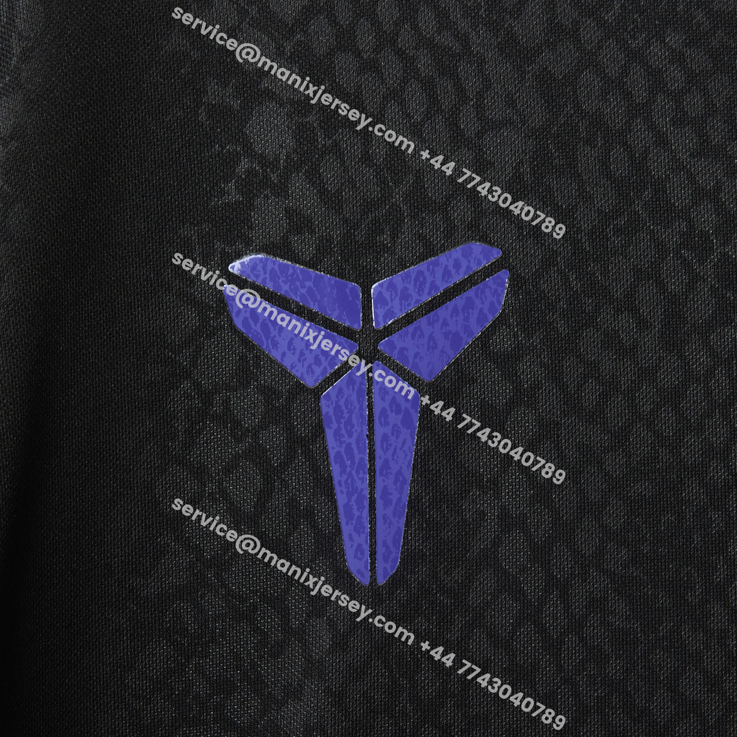 ManixJersey.com | Barcelona X KB 25-26 Black And Purple Special Jersey - Player Version -Customize Name, Number and Patch | Worldwide Shipping
