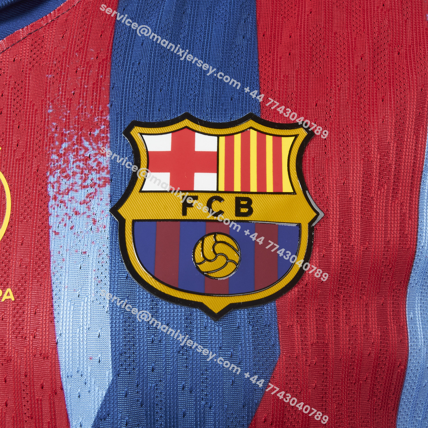 ManixJersey.com | Barcelona 25-26 Supercopa De España Fourth Jersey - Player Version -Customize Name, Number and Patch | Worldwide Shipping