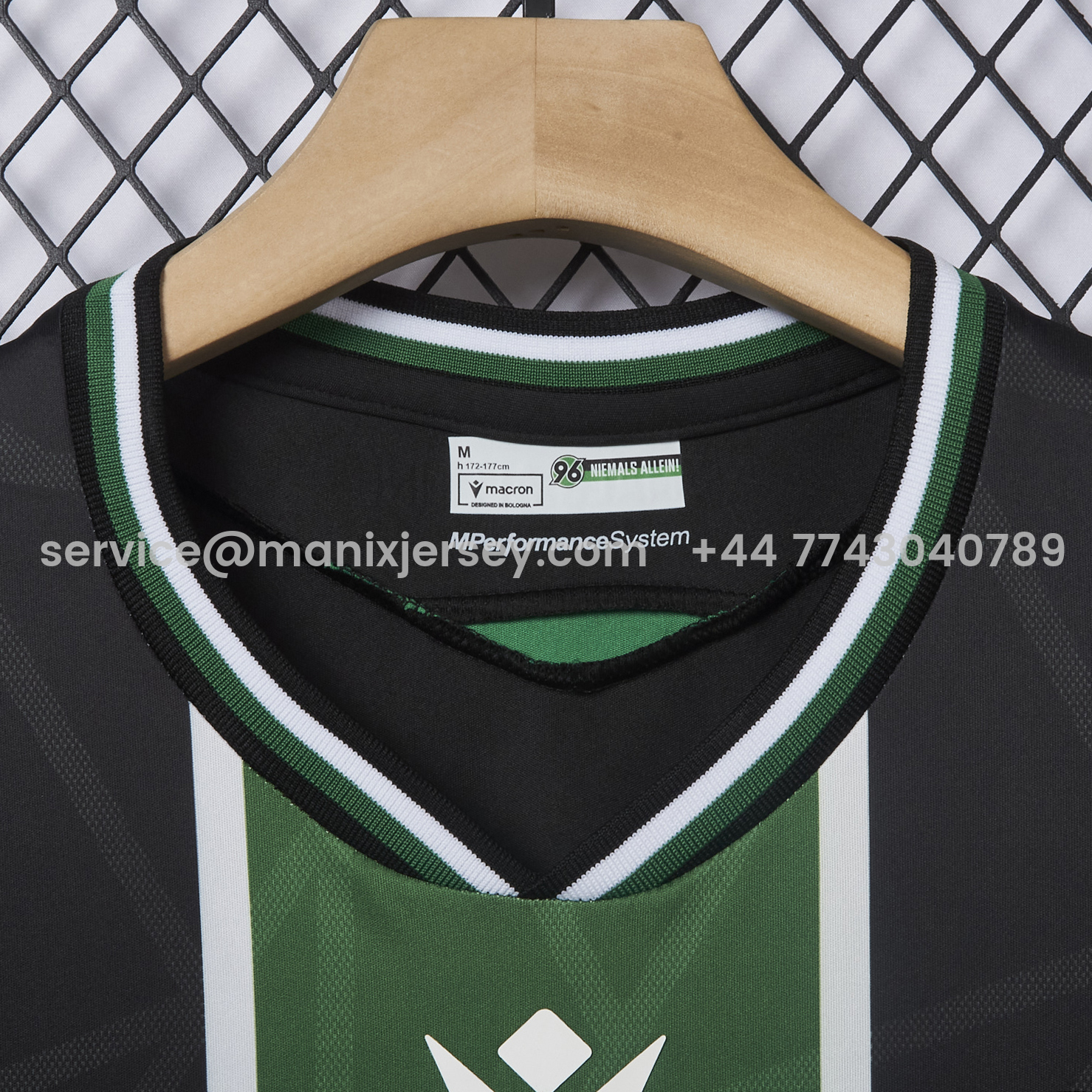 ManixJersey.com | Hannover 96 25-26 Away Jersey - Fans Version -Customize Name, Number and Patch | Worldwide Shipping