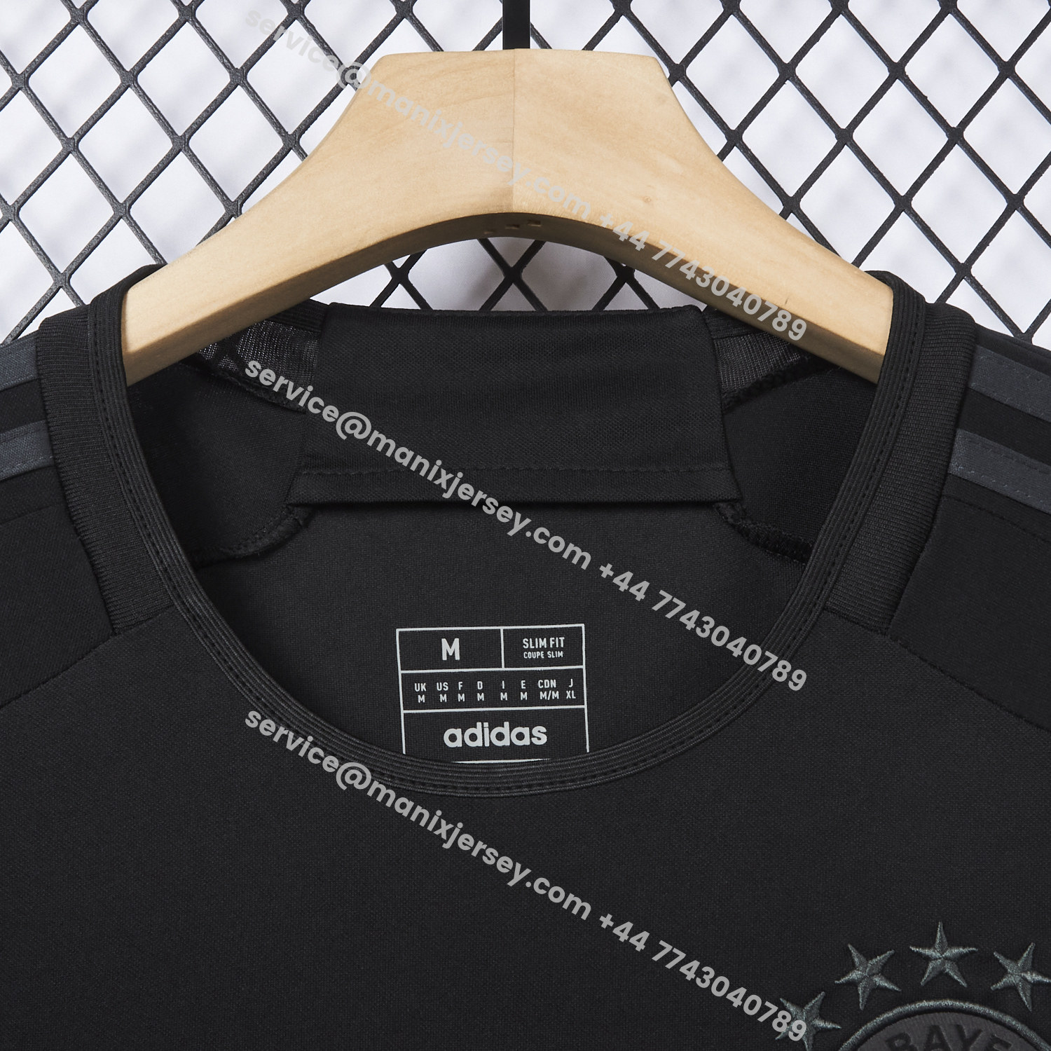 ManixJersey.com | Retro Bayern Munich 2023-24 Black Special Jersey -Customize Name, Number and Patch | Worldwide Shipping