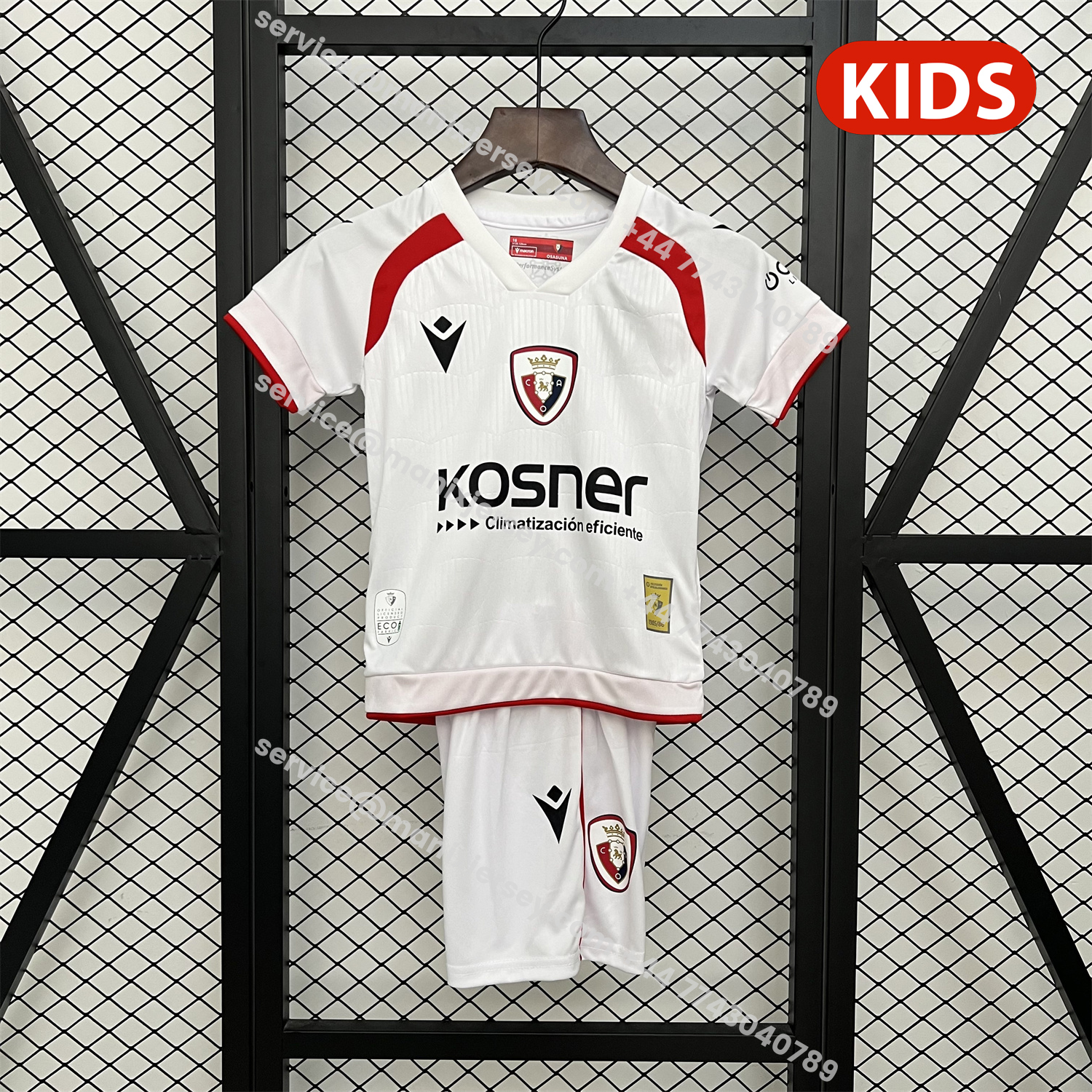 ManixJersey.com | Osasuna 25-26 Third Kids Kit -Customize Name, Number and Patch | Worldwide Shipping