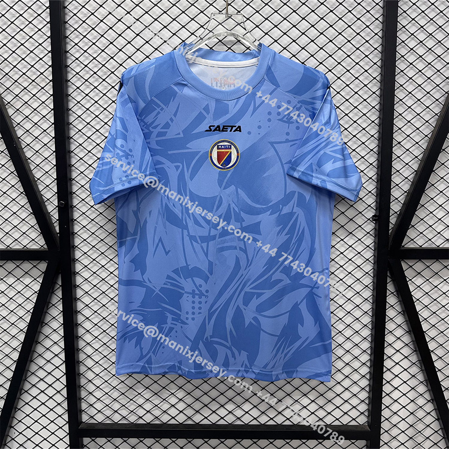 Haiti 26-27 Blue Goalkeeper Jersey - Fans Version:football jersey mysite: unitedjerseyfootball 邓江浪:football