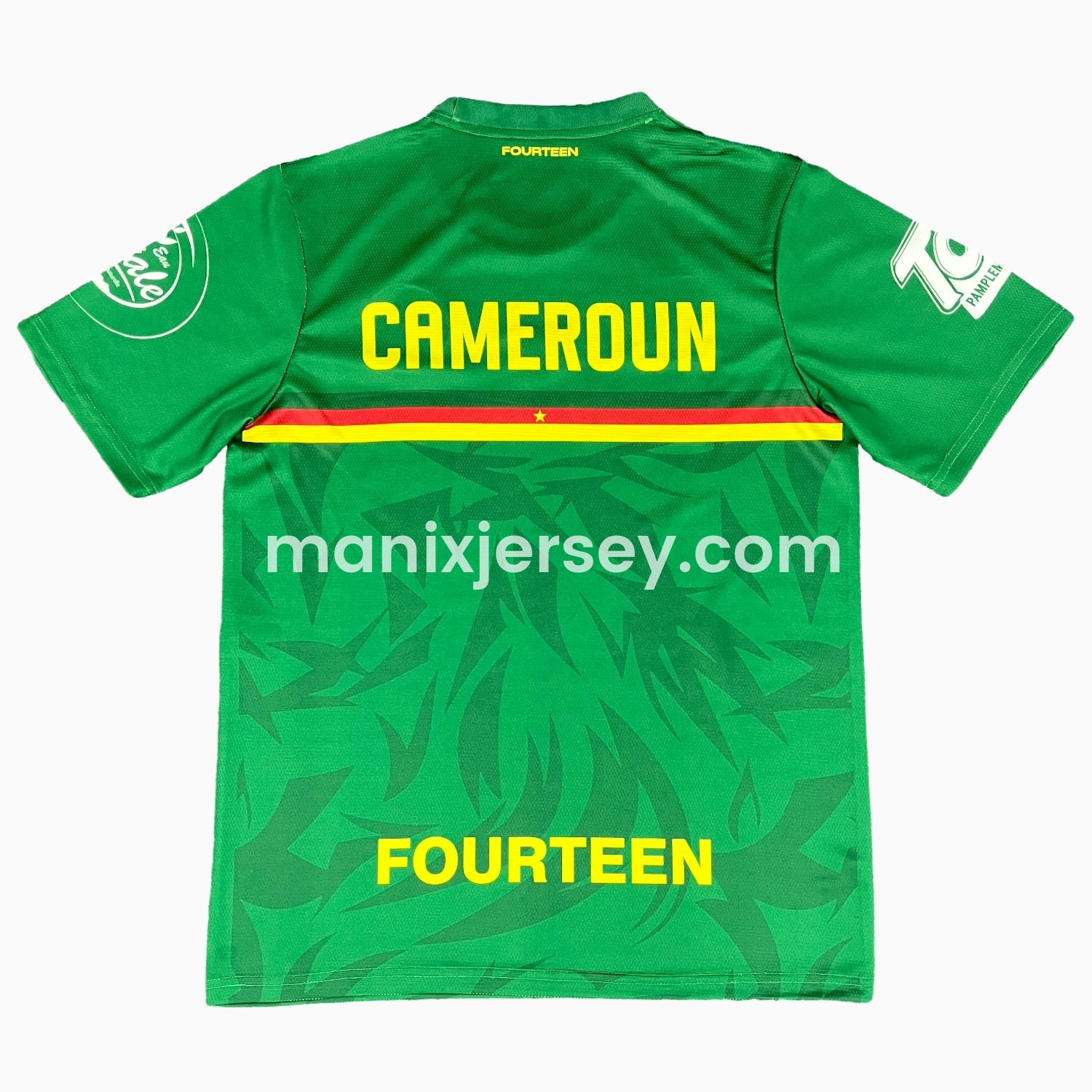 ManixJersey.com | Cameroon 25-26 Green Training Jersey - Fans Version -Customize Name, Number and Patch | Worldwide Shipping