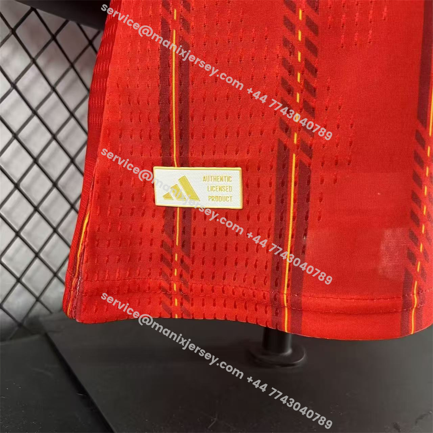 ManixJersey.com | Women's Spain 2026 Home Jersey - Player Version -Customize Name, Number and Patch | Worldwide Shipping