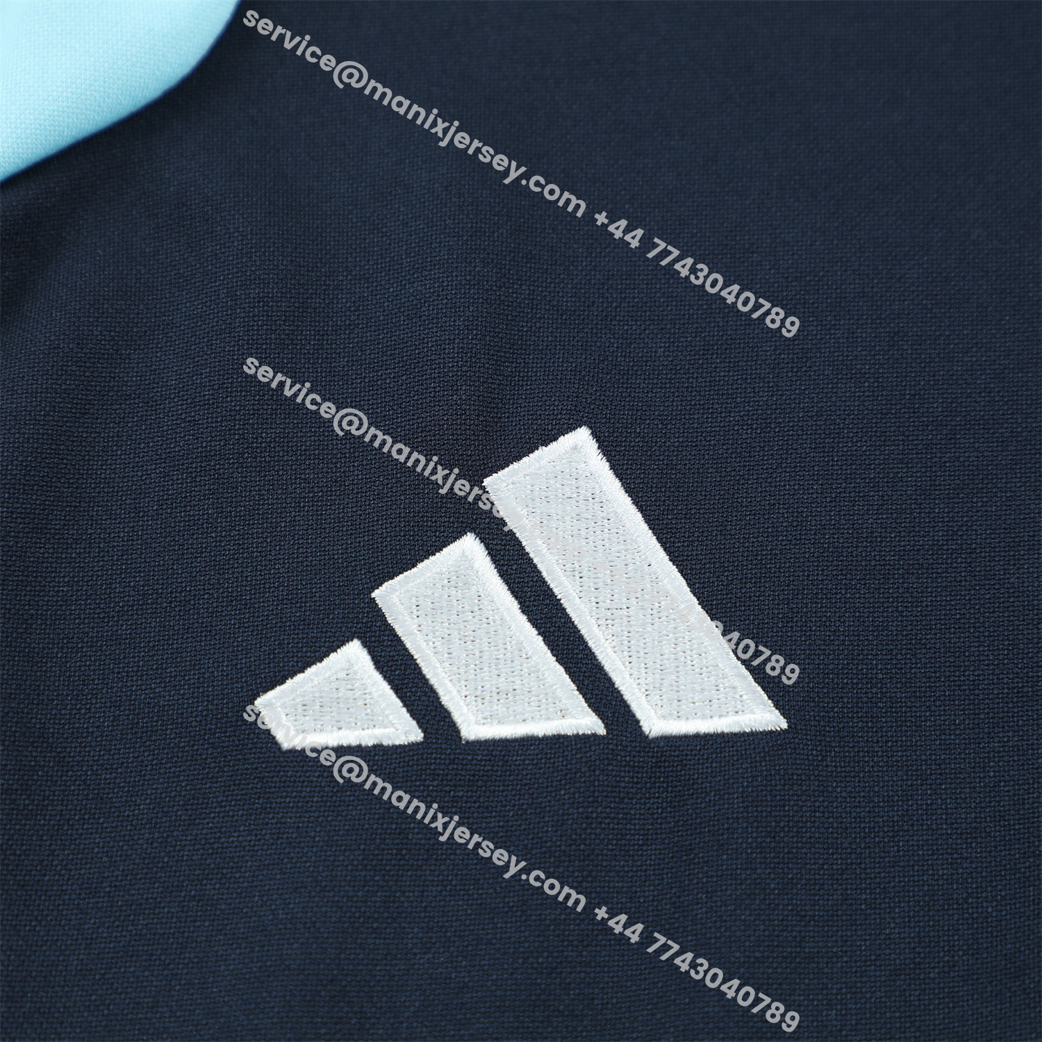 ManixJersey.com | Argentina 2026 Long Sleeve Training Set - Blue Black Top & Pants -Customize Name, Number and Patch | Worldwide Shipping