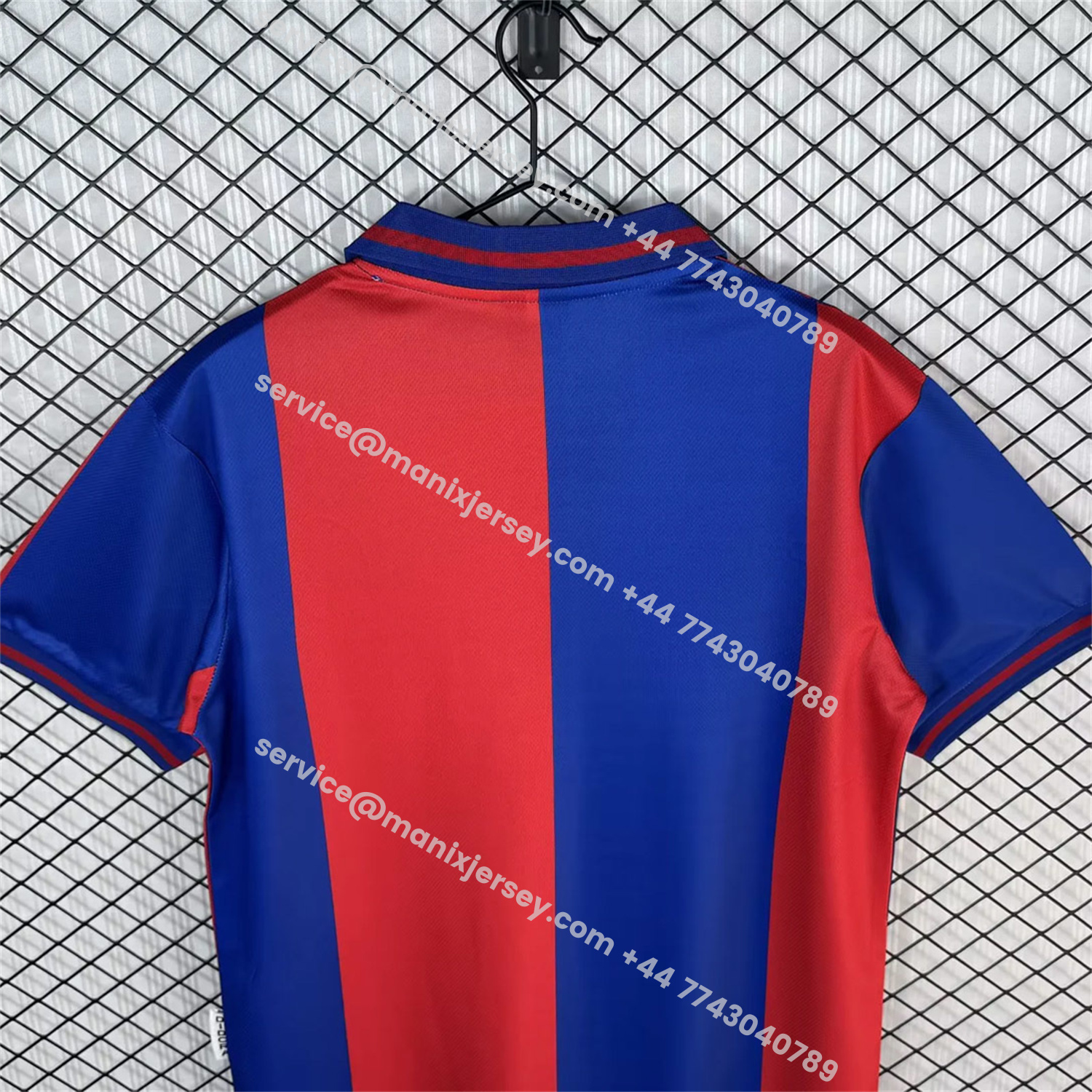 ManixJersey.com | Retro Roma 1996-97 Home Jersey -Customize Name, Number and Patch | Worldwide Shipping