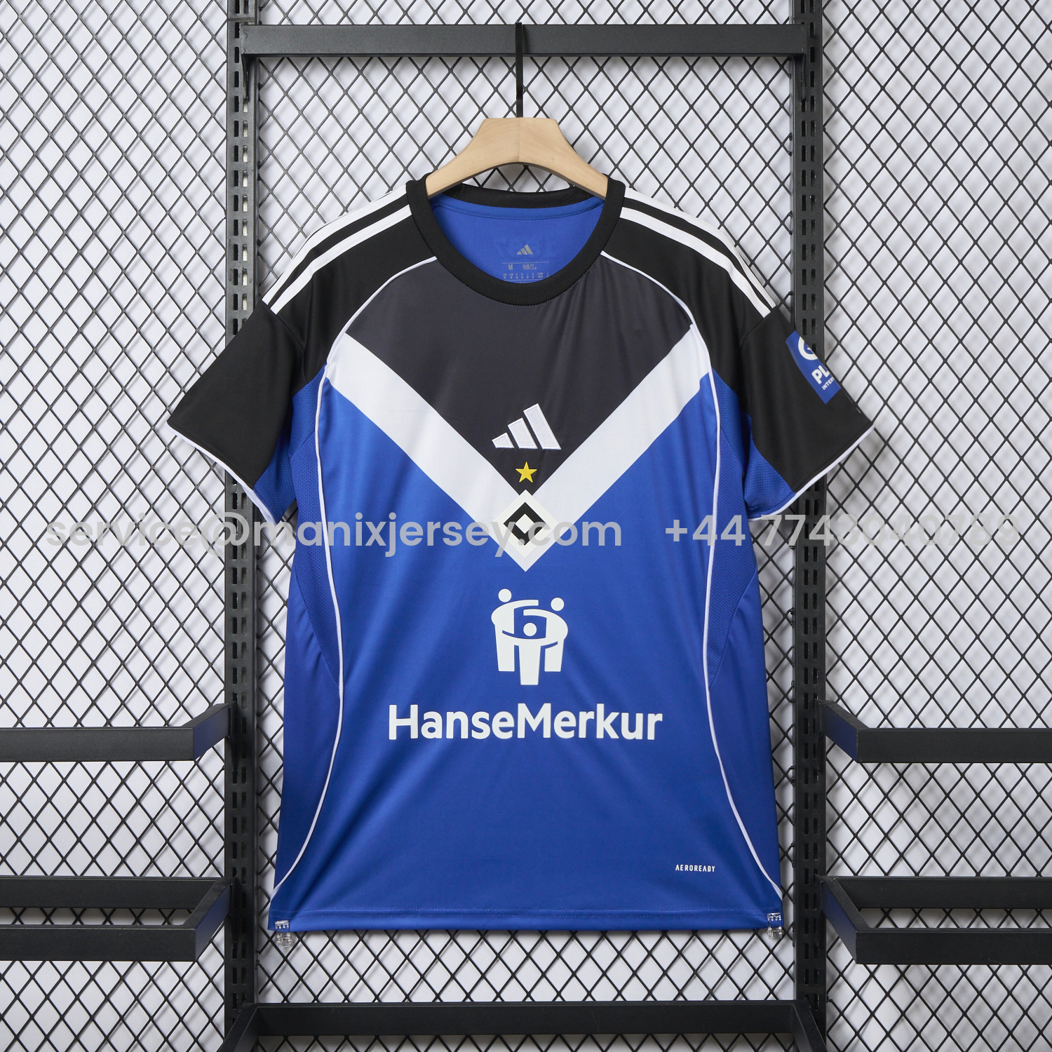 ManixJersey.com | Hamburger SV 25-26 Away Jersey - Fans Version -Customize Name, Number and Patch | Worldwide Shipping