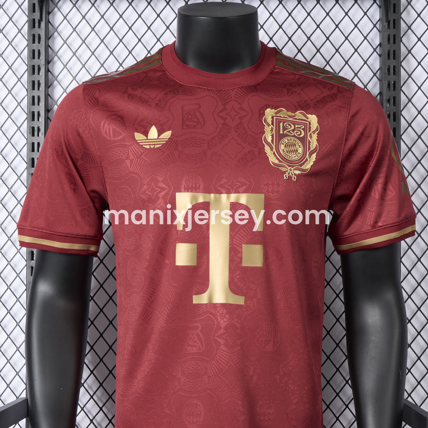 ManixJersey.com | Bayern Munich 2025 125th Anniversary Jersey - Player Version -Customize Name, Number and Patch | Worldwide Shipping