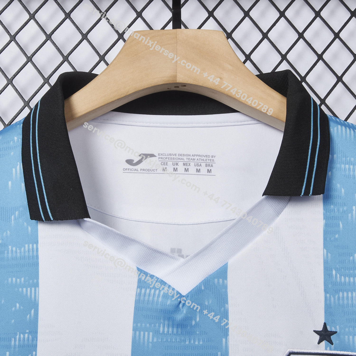 ManixJersey.com | TSV 1860 München Munich 25-26 Blue And White Stripes Home Jersey - Fans Version -Customize Name, Number and Patch | Worldwide Shipping