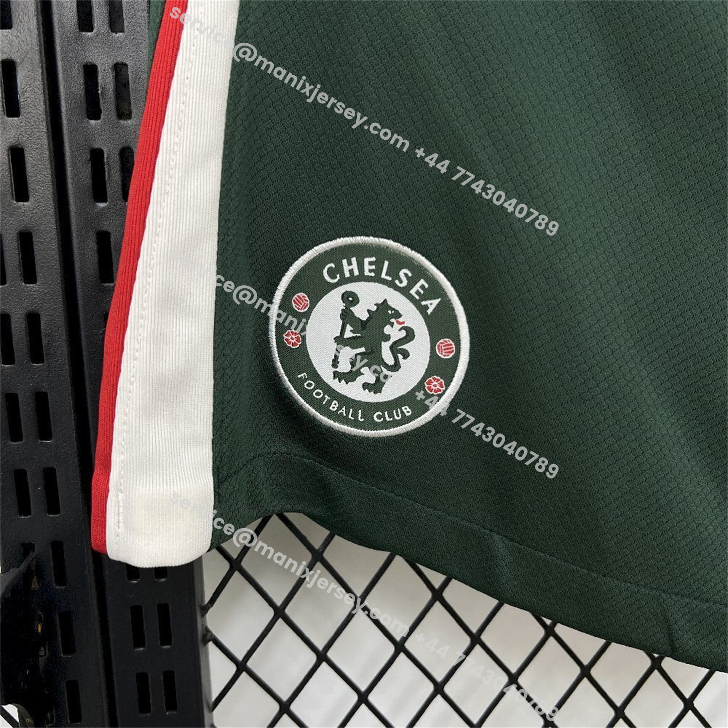 ManixJersey.com | C.H.E.L.S.E.A 25-26 Away Green Shorts - Fans Version -Customize Name, Number and Patch | Worldwide Shipping