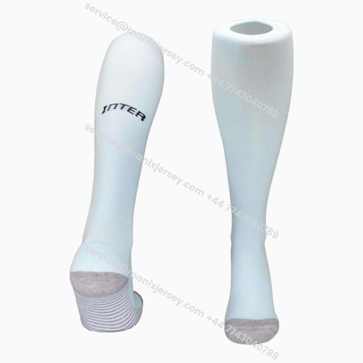 ManixJersey.com | Inter Milan 25-26 Away Socks - White -Customize Name, Number and Patch | Worldwide Shipping